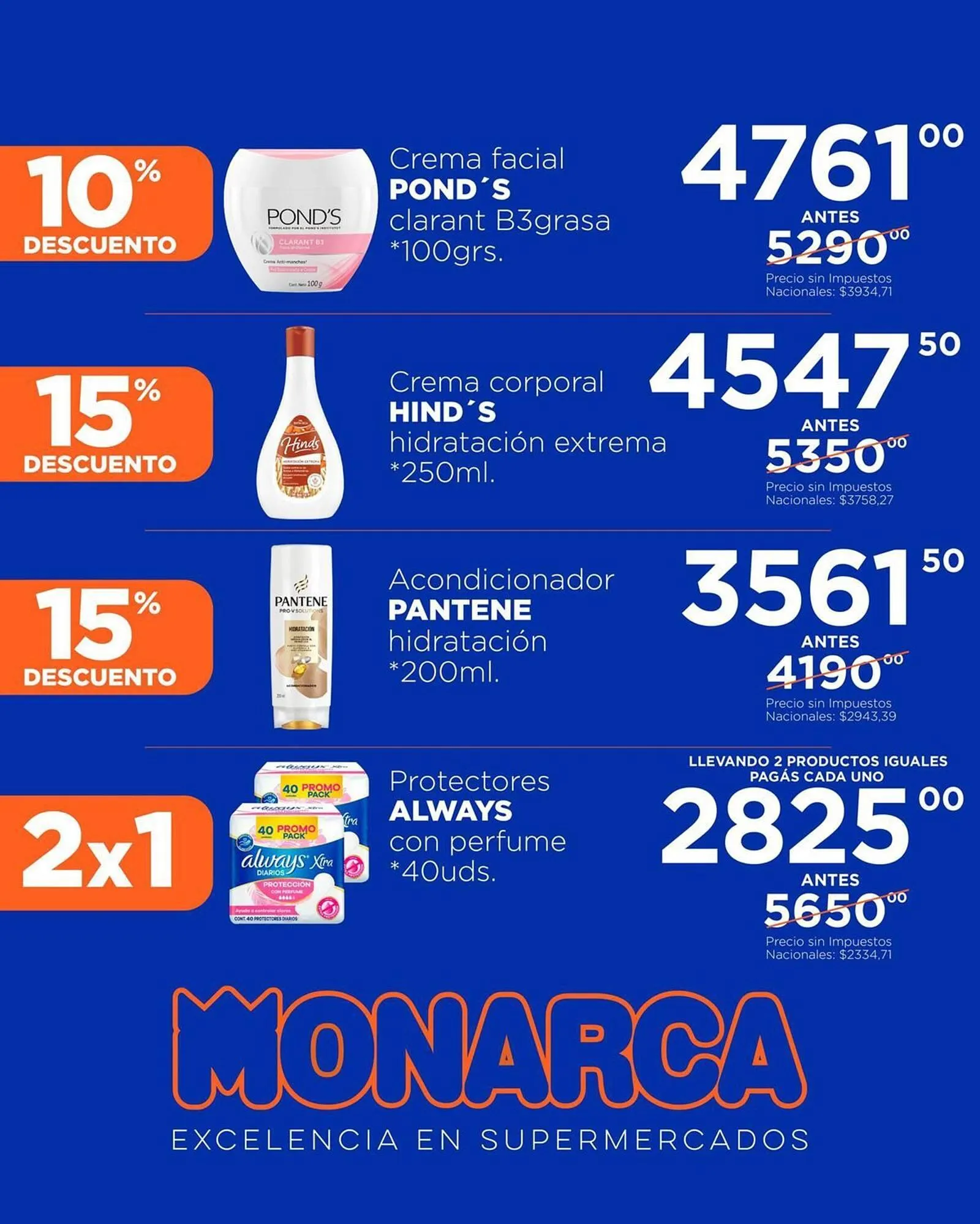 Ofertas de Catálogo Supermercados Monarca 5 de junio al 30 de junio 2025 - Página 10 del catálogo