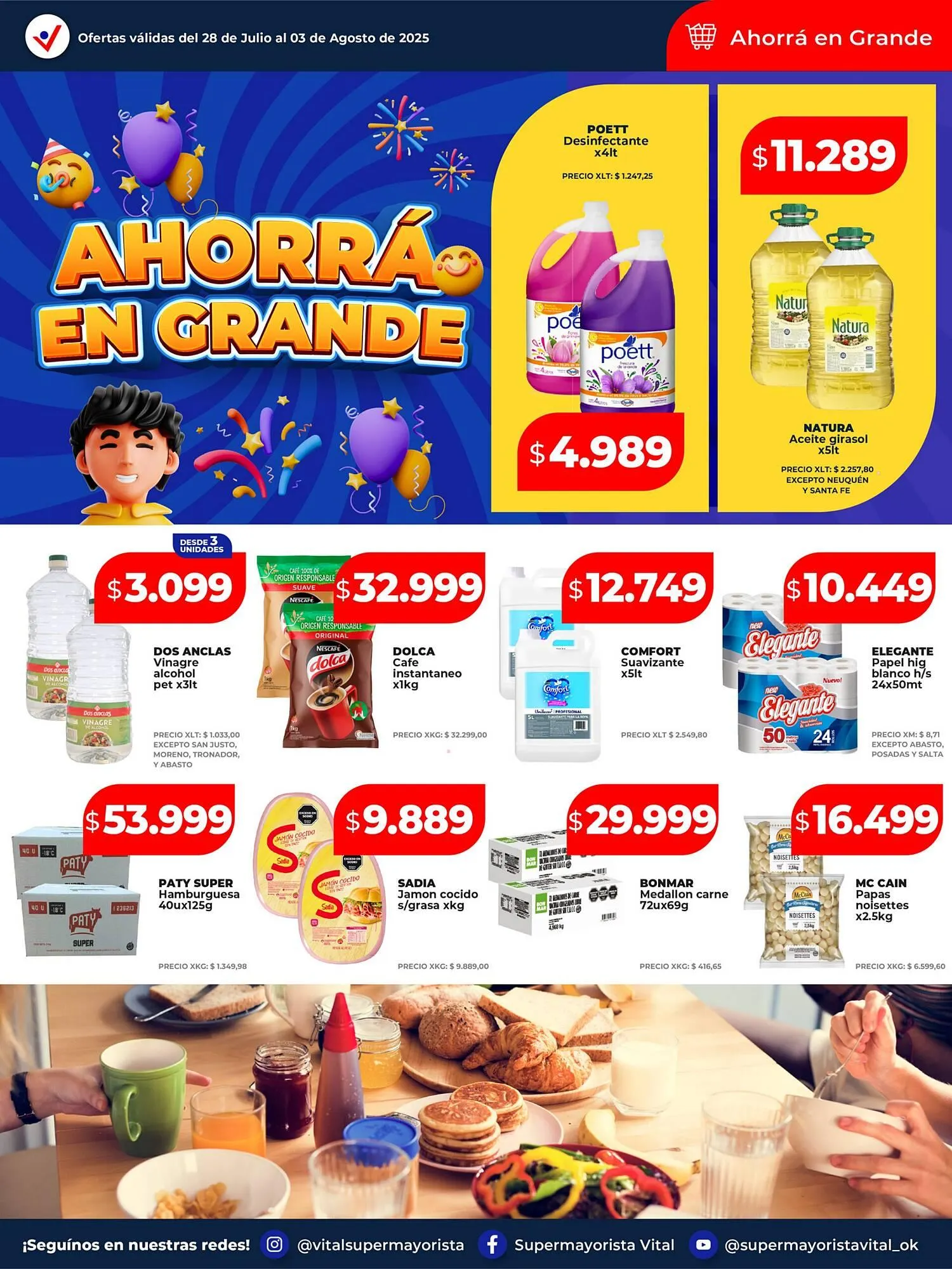 Ofertas de Catálogo Supermayorista Vital 30 de julio al 3 de agosto 2025 - Página 23 del catálogo