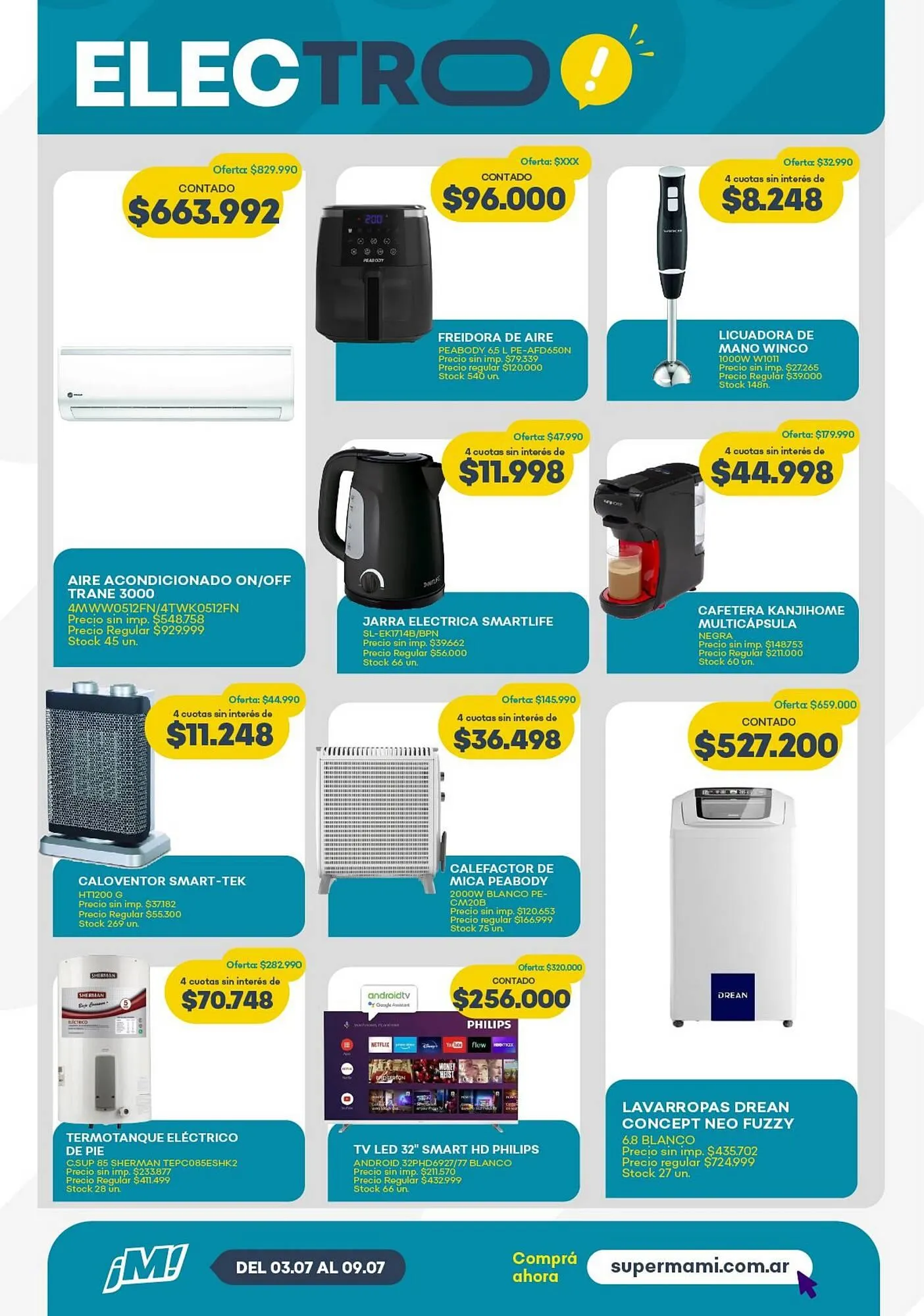 Ofertas de Catálogo Super MAMI 3 de julio al 11 de julio 2025 - Página 12 del catálogo