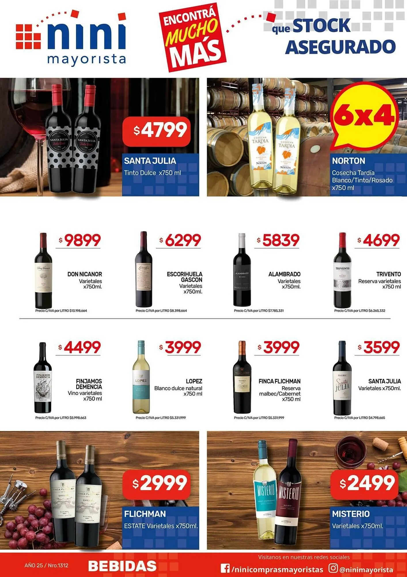 Ofertas de Catálogo Nini Mayorista 16 de junio al 22 de junio 2025 - Página 12 del catálogo