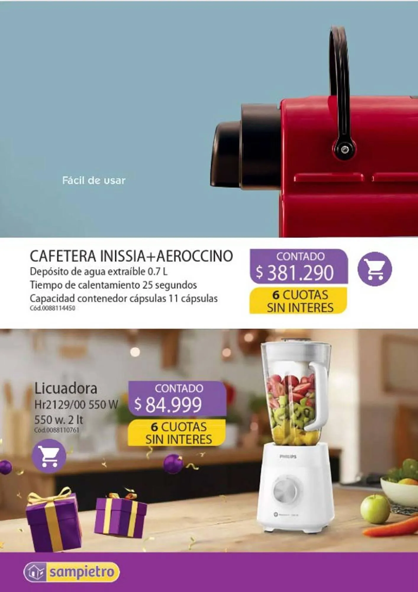 Ofertas de Catálogo Sampietro 16 de diciembre al 31 de diciembre 2024 - Página 42 del catálogo