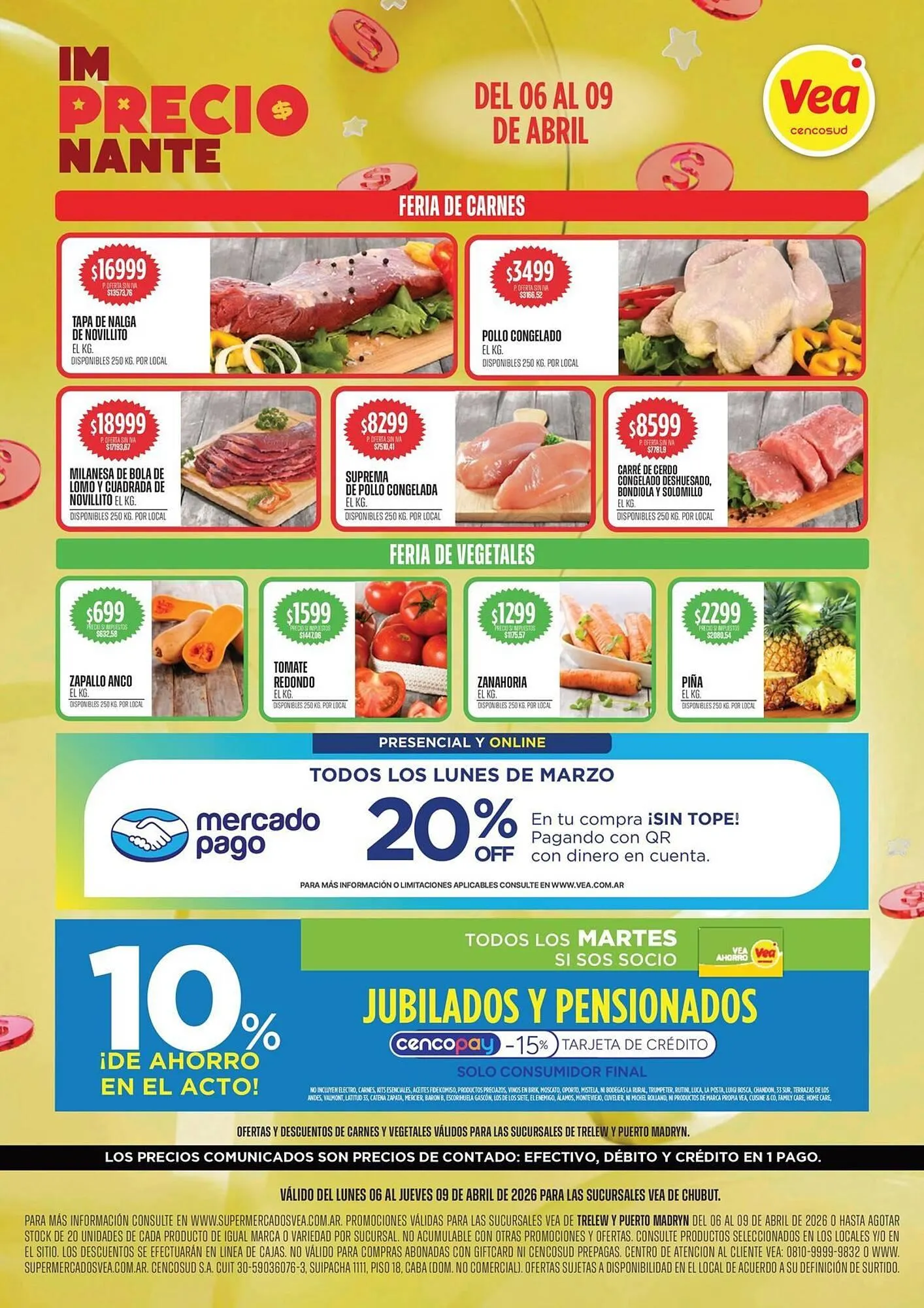 Ofertas de Catálogo Supermercados Vea 6 de abril al 9 de abril 2026 - Página 1 del catálogo