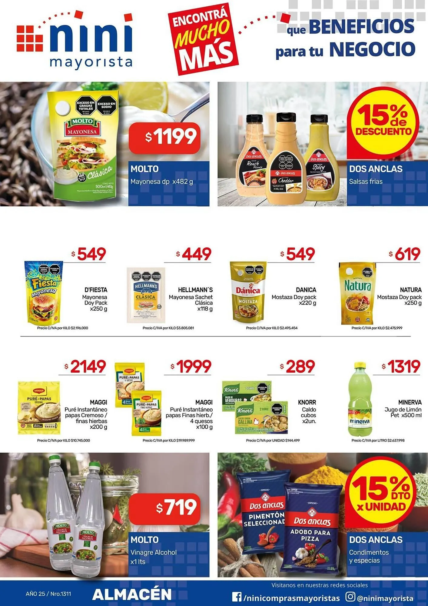 Ofertas de Catálogo Nini Mayorista 9 de junio al 15 de junio 2025 - Página 22 del catálogo