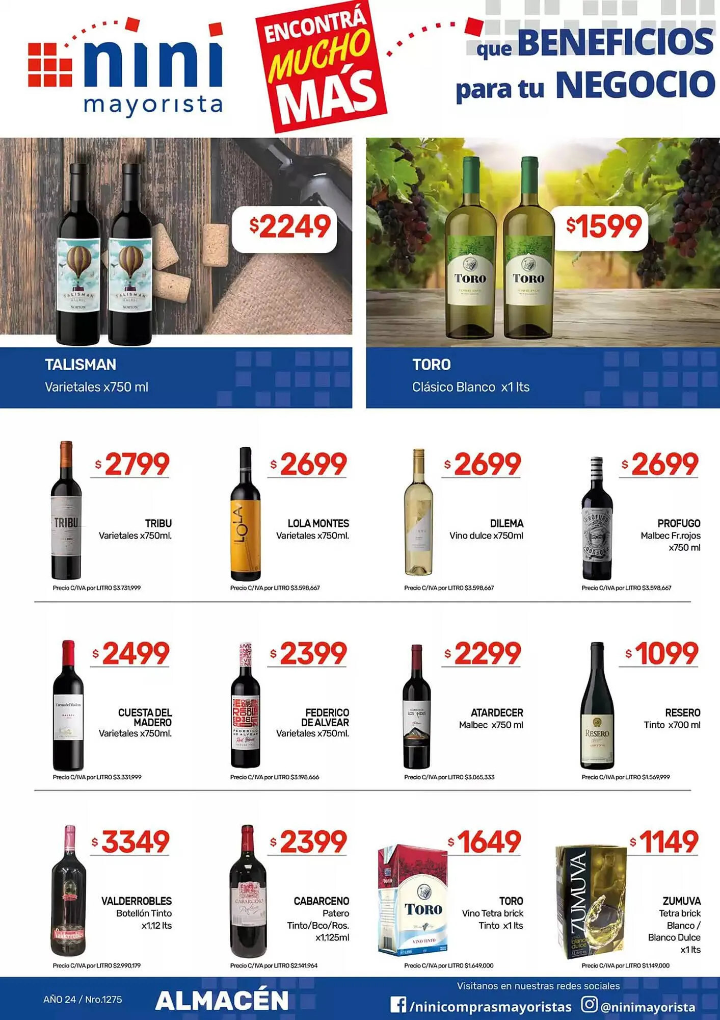 Ofertas de Catálogo Nini Mayorista 1 de octubre al 15 de octubre 2024 - Página 13 del catálogo