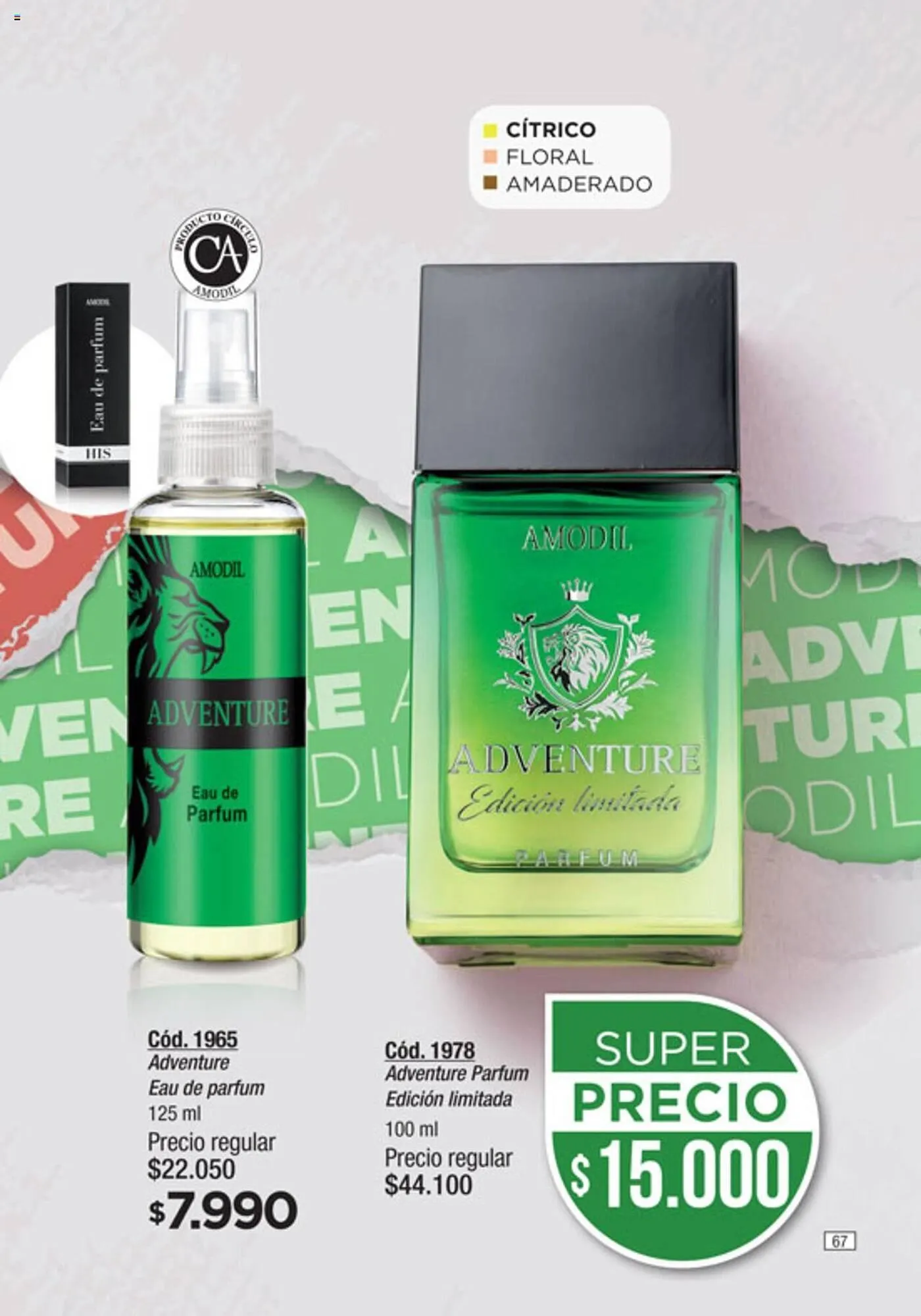 Ofertas de Catálogo Amodil 2 de octubre al 15 de octubre 2024 - Página 67 del catálogo