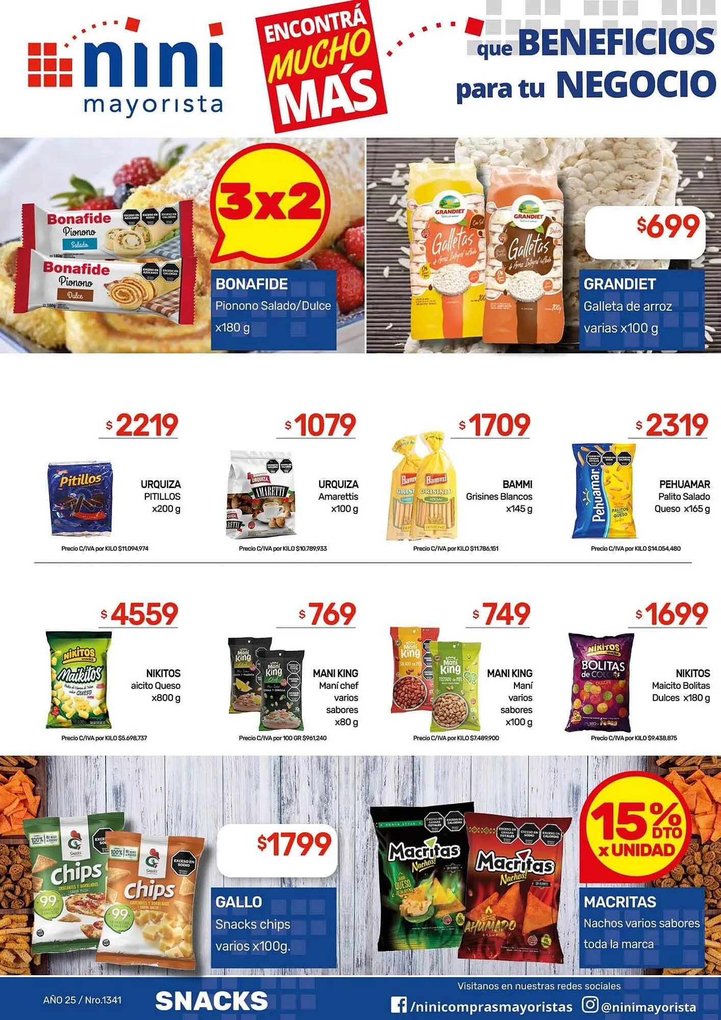 Ofertas de Catálogo Nini Mayorista 5 de enero al 11 de enero 2026 - Página 31 del catálogo