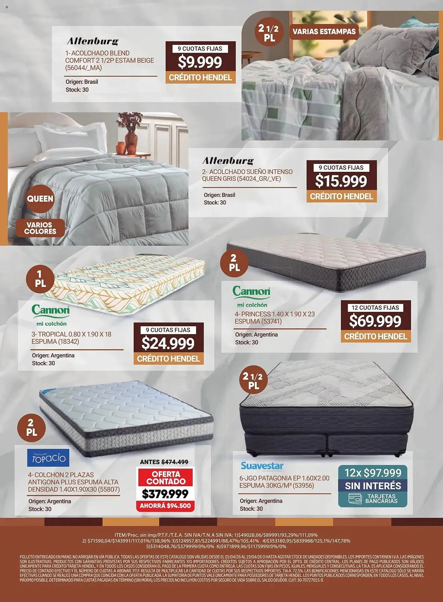 Ofertas de Catálogo Hendel 1 de abril al 20 de abril 2026 - Página 8 del catálogo