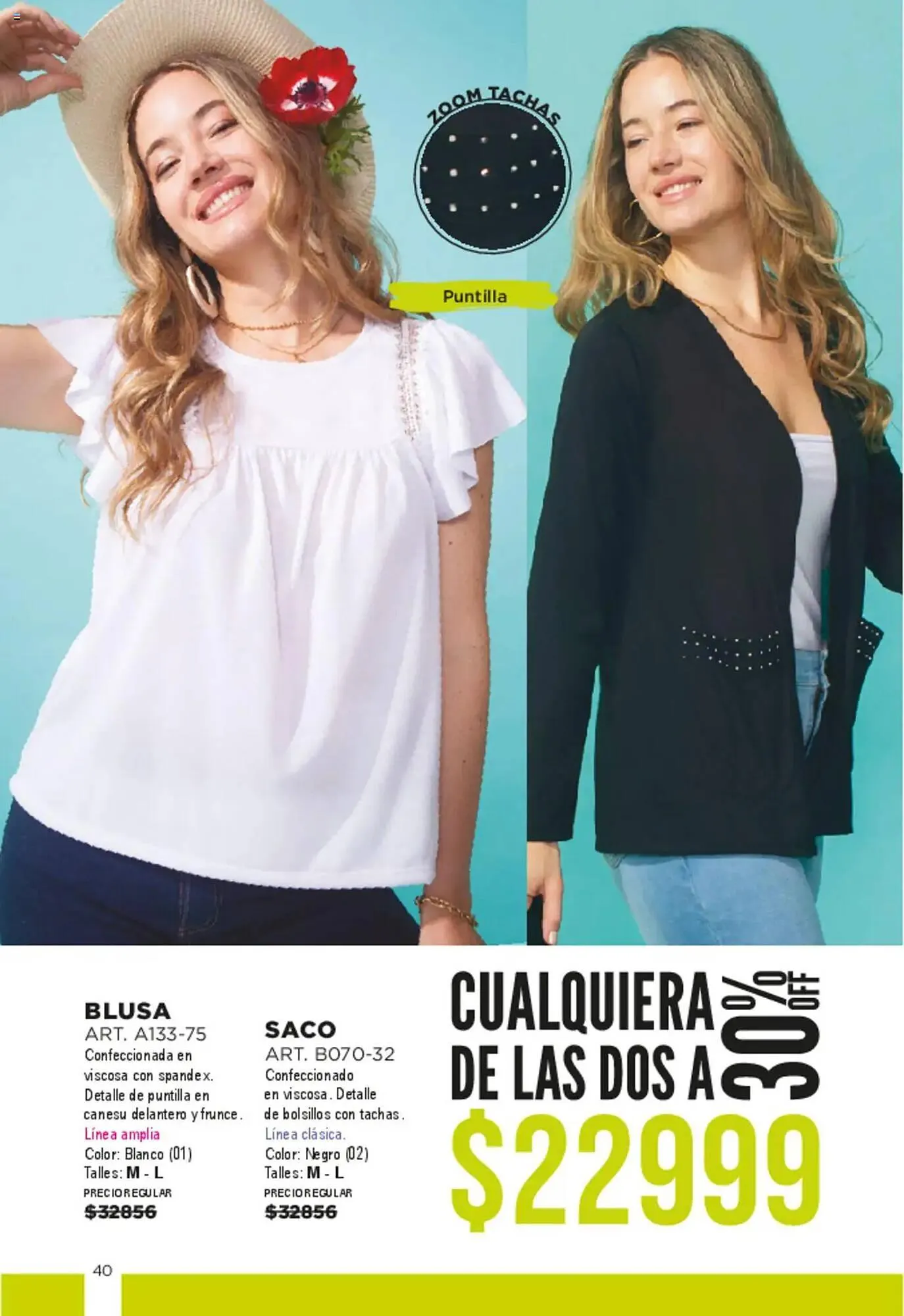 Ofertas de Catálogo Juana Bonita 7 de marzo al 3 de abril 2025 - Página 40 del catálogo