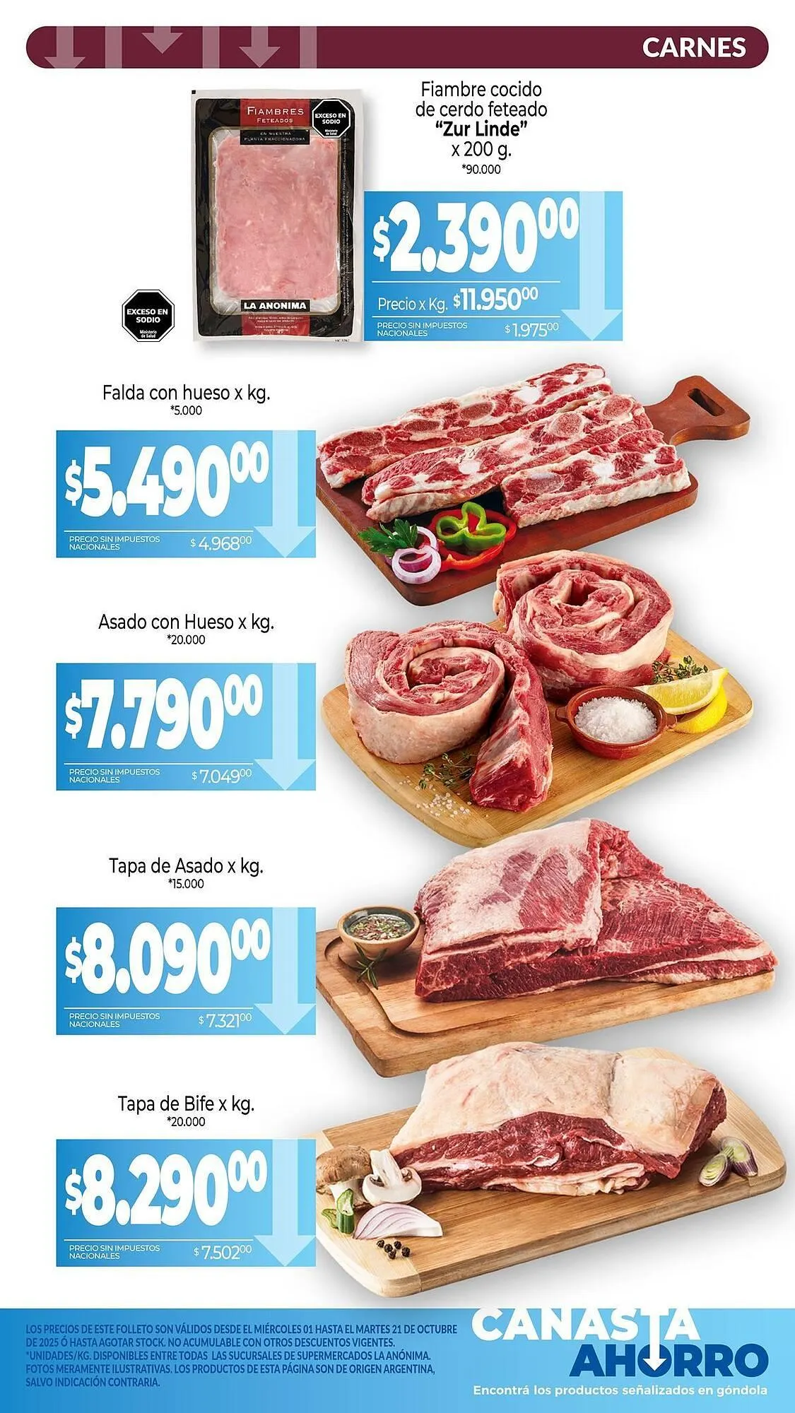 Ofertas de Catálogo La Anonima 1 de octubre al 21 de octubre 2025 - Página 2 del catálogo