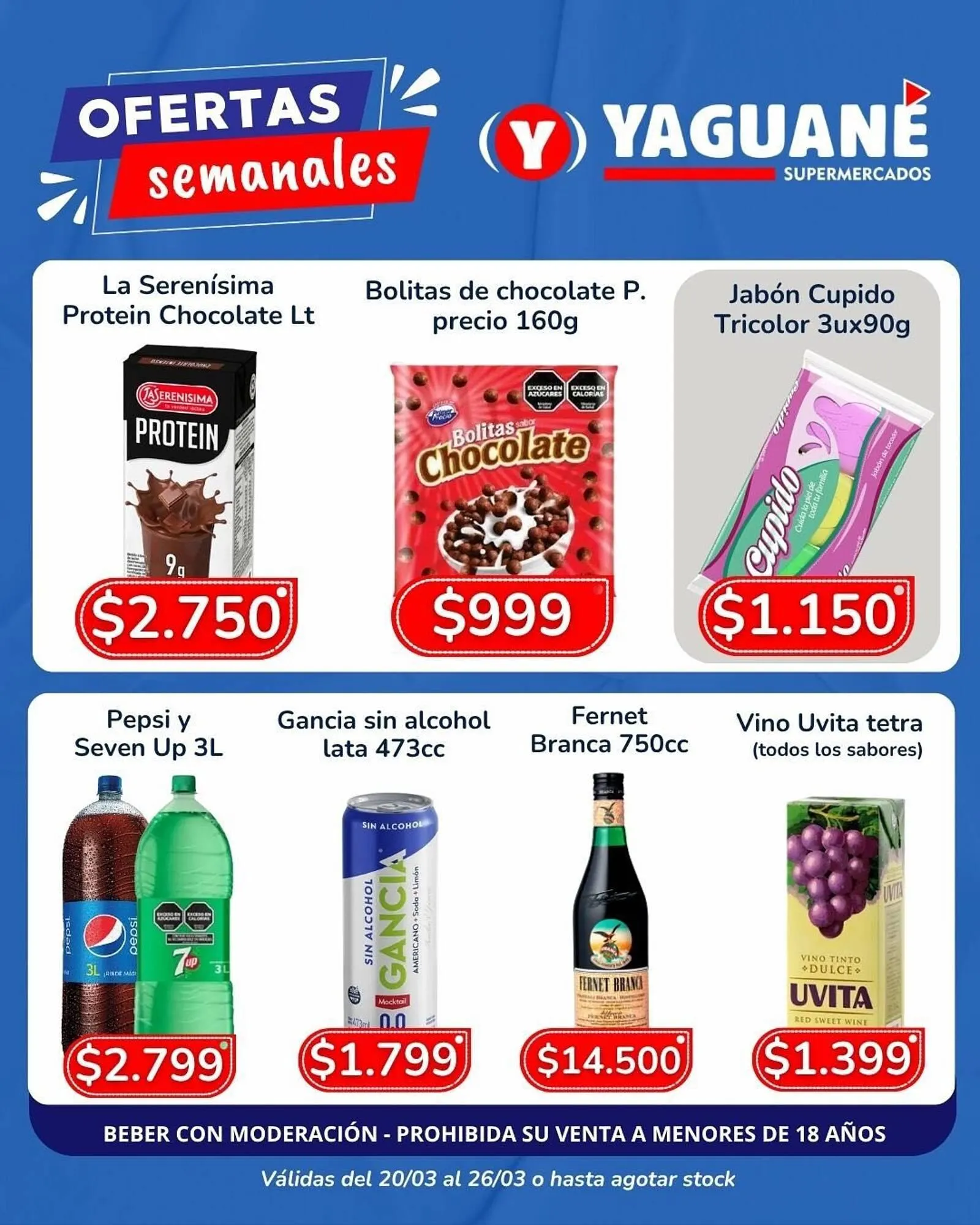 Ofertas de Catálogo Yaguane Supermercados 20 de marzo al 26 de marzo 2026 - Página 3 del catálogo
