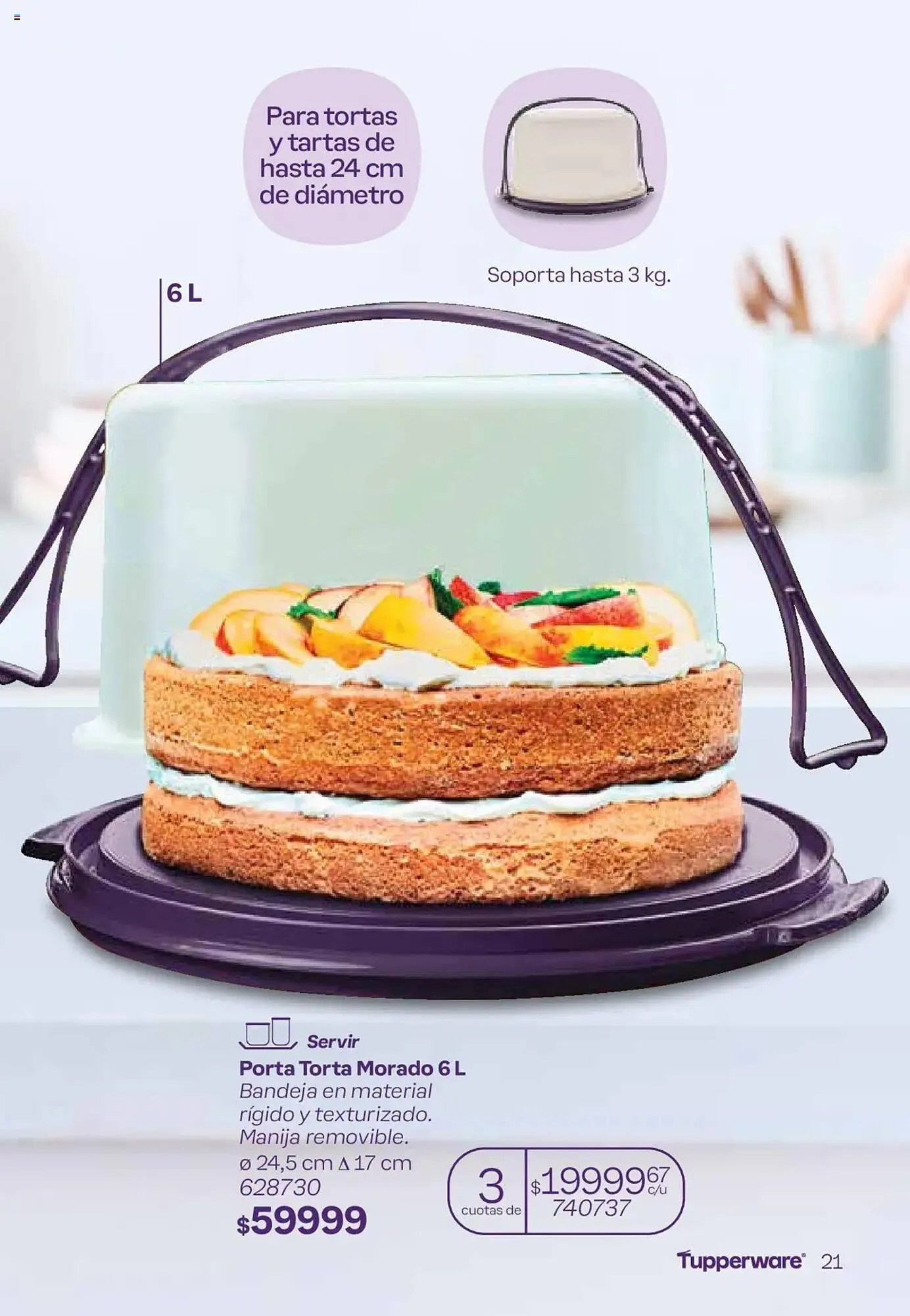 Ofertas de Catálogo Tupperware 29 de noviembre al 2 de diciembre 2024 - Página 21 del catálogo