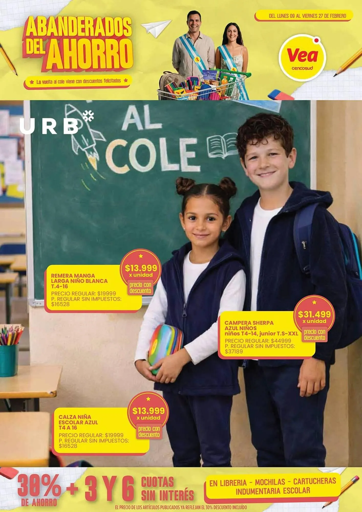 Ofertas de Catálogo Supermercados Vea 9 de febrero al 27 de febrero 2026 - Página 1 del catálogo