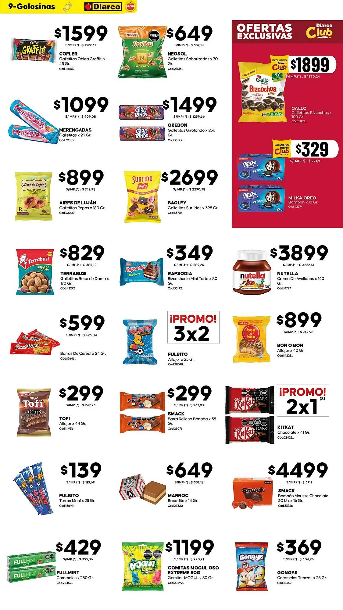 Ofertas de Catálogo Diarco 10 de noviembre al 14 de noviembre 2025 - Página 9 del catálogo