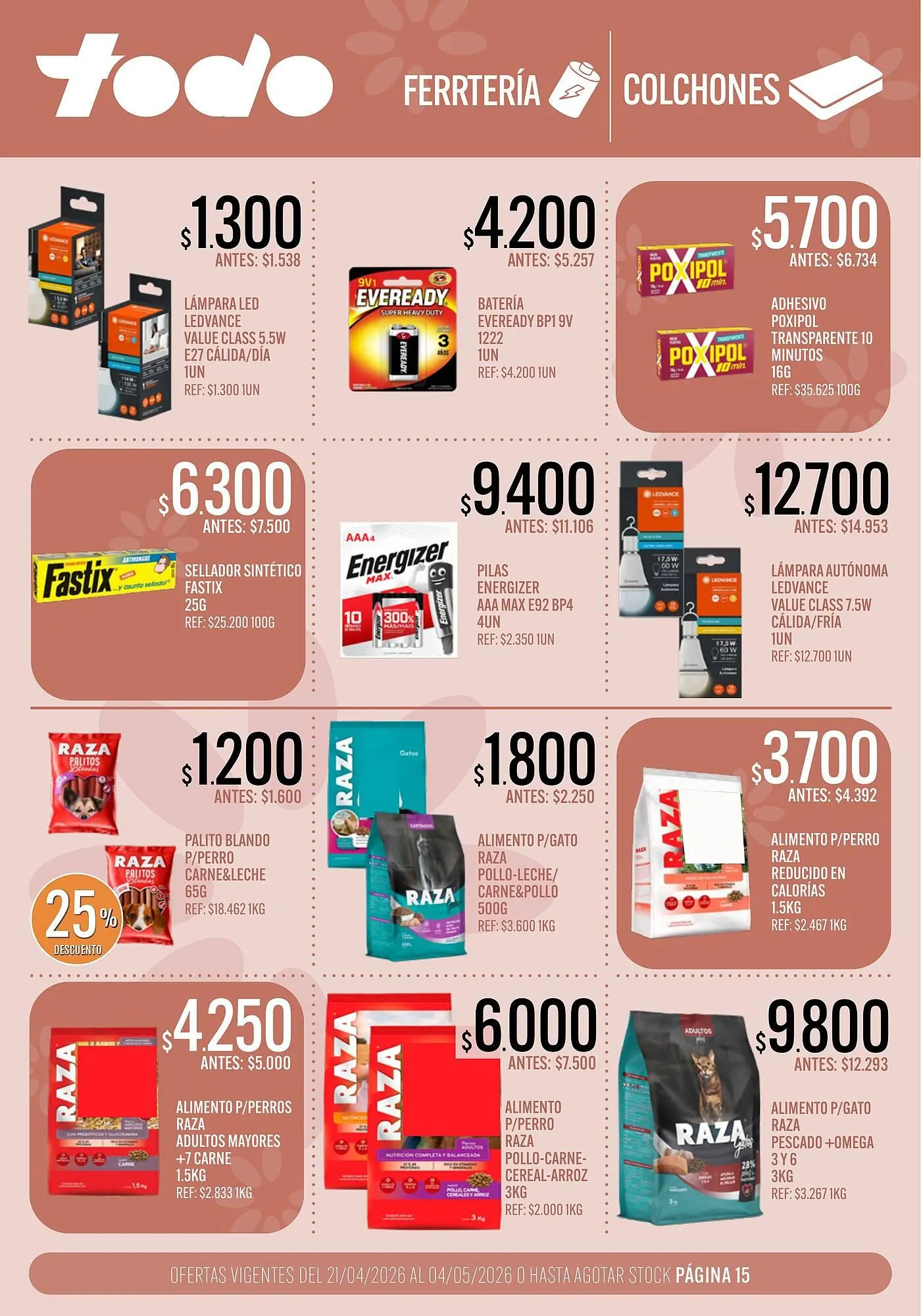 Ofertas de Catálogo Supermercados Todo 21 de abril al 4 de mayo 2026 - Página 15 del catálogo