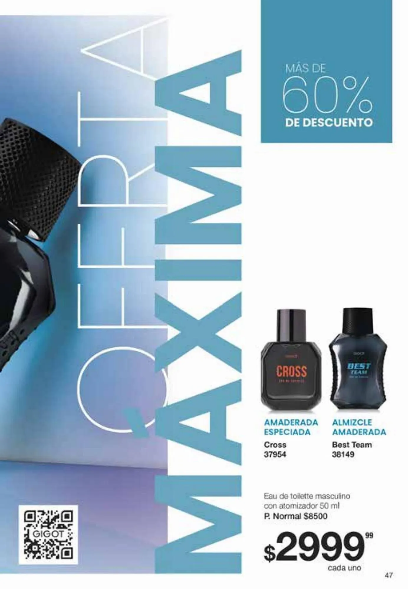 Ofertas de Catálogo Gigot 14 de septiembre al 30 de septiembre 2023 - Página 47 del catálogo