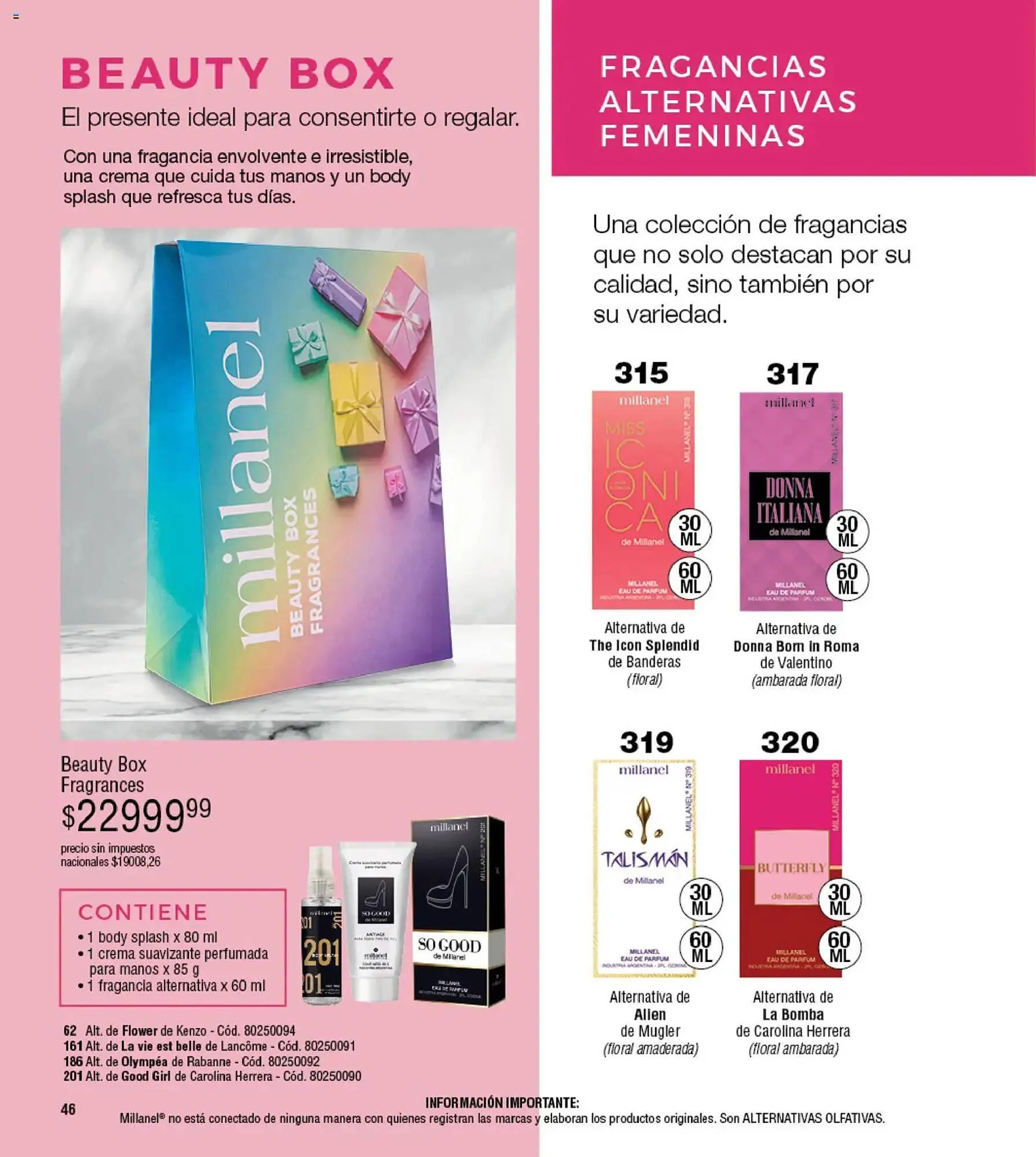 Ofertas de Catálogo Millanel Cosmética 30 de marzo al 27 de abril 2026 - Página 46 del catálogo