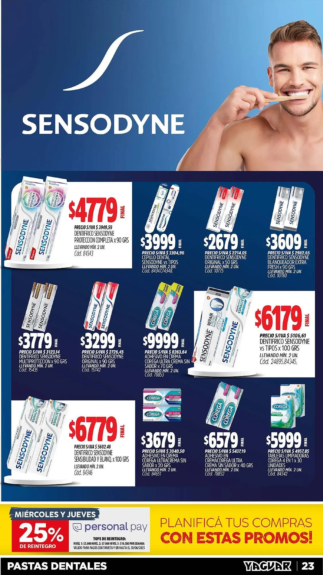 Ofertas de Catálogo Supermercados Yaguar 30 de junio al 6 de julio 2025 - Página 22 del catálogo