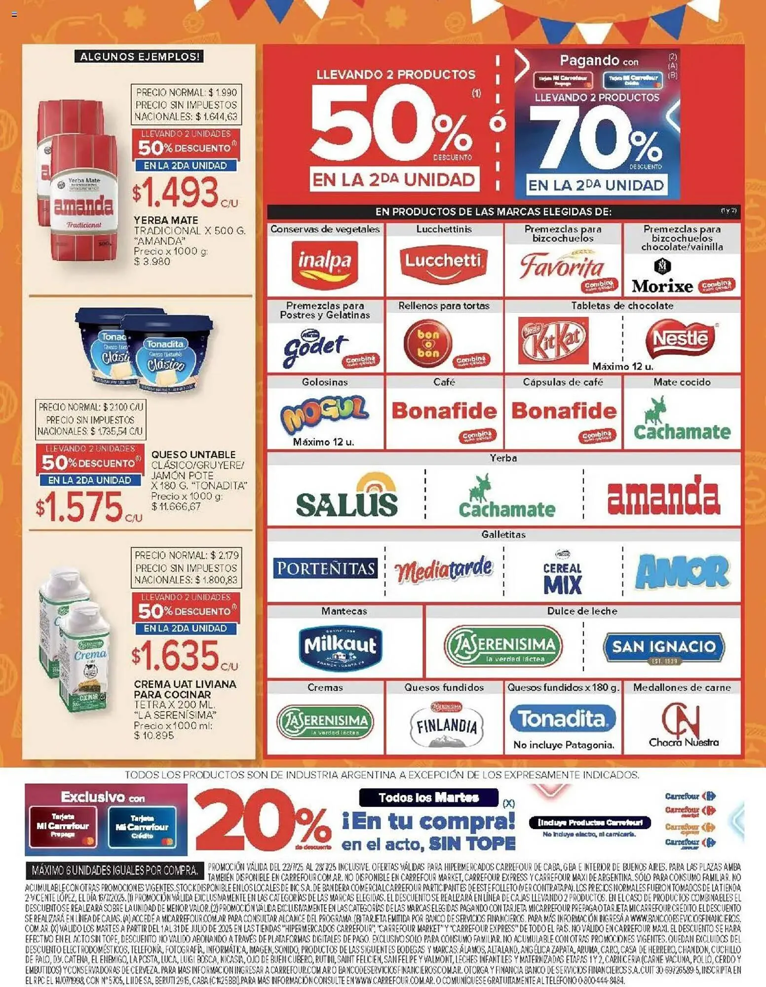Ofertas de Catálogo Carrefour 22 de julio al 28 de julio 2025 - Página 9 del catálogo