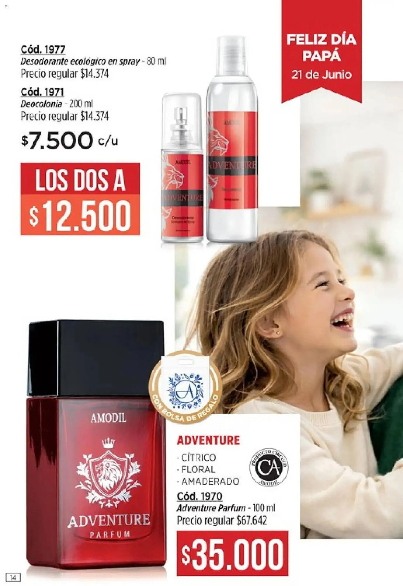 Ofertas de Catálogo Amodil 8 de abril al 21 de junio 2026 - Página 14 del catálogo