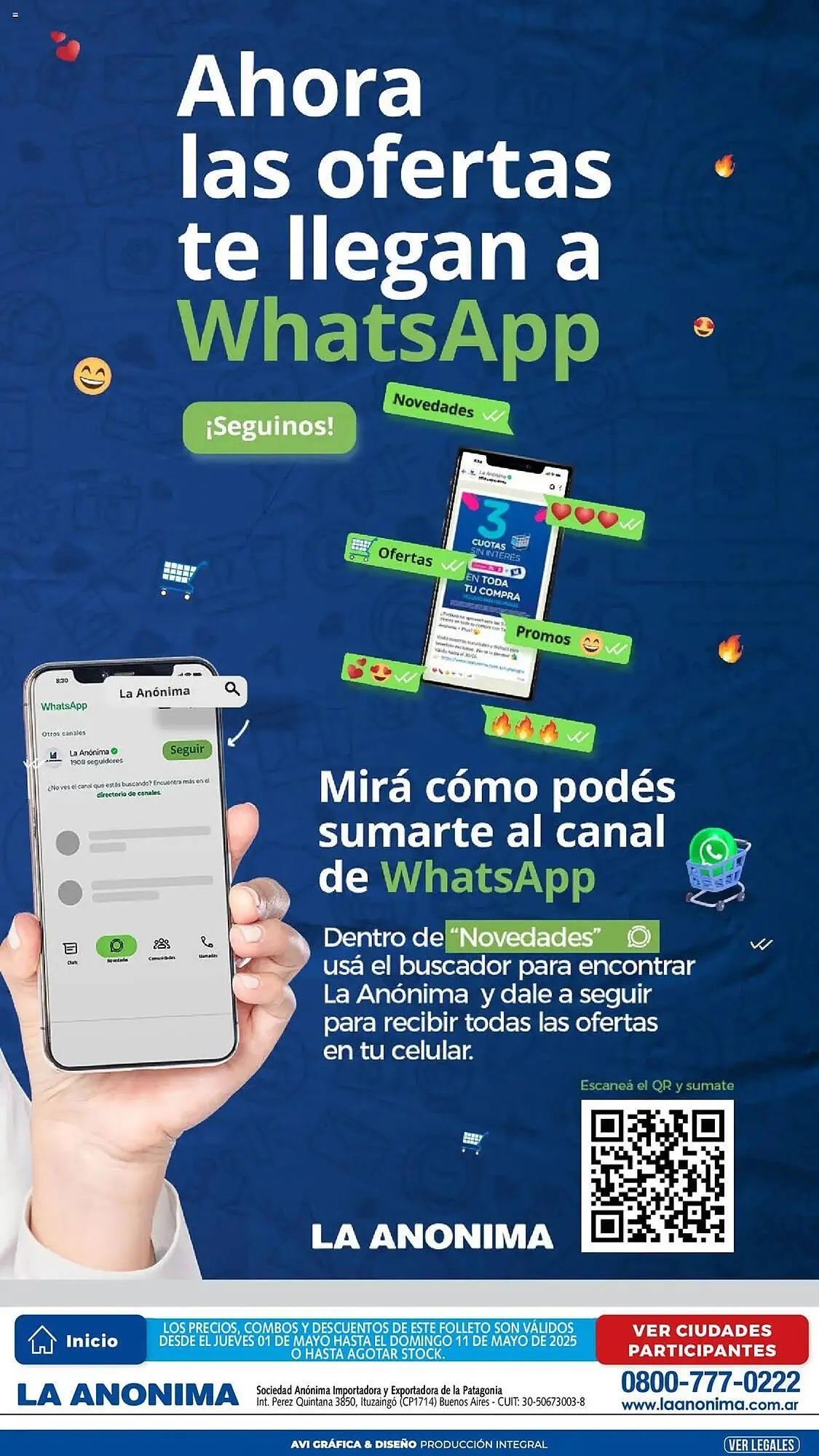 Ofertas de Catálogo La Anonima 1 de mayo al 11 de mayo 2025 - Página 6 del catálogo