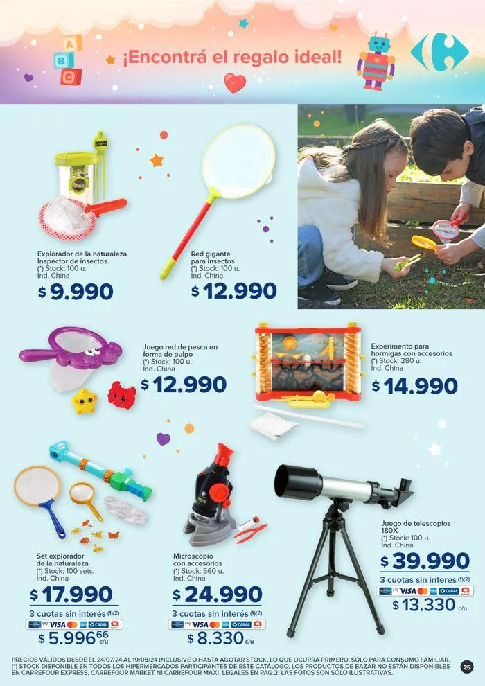 Ofertas de Catálogo Día de la Niñez Hiper 26 de julio al 19 de agosto 2024 - Página 17 del catálogo