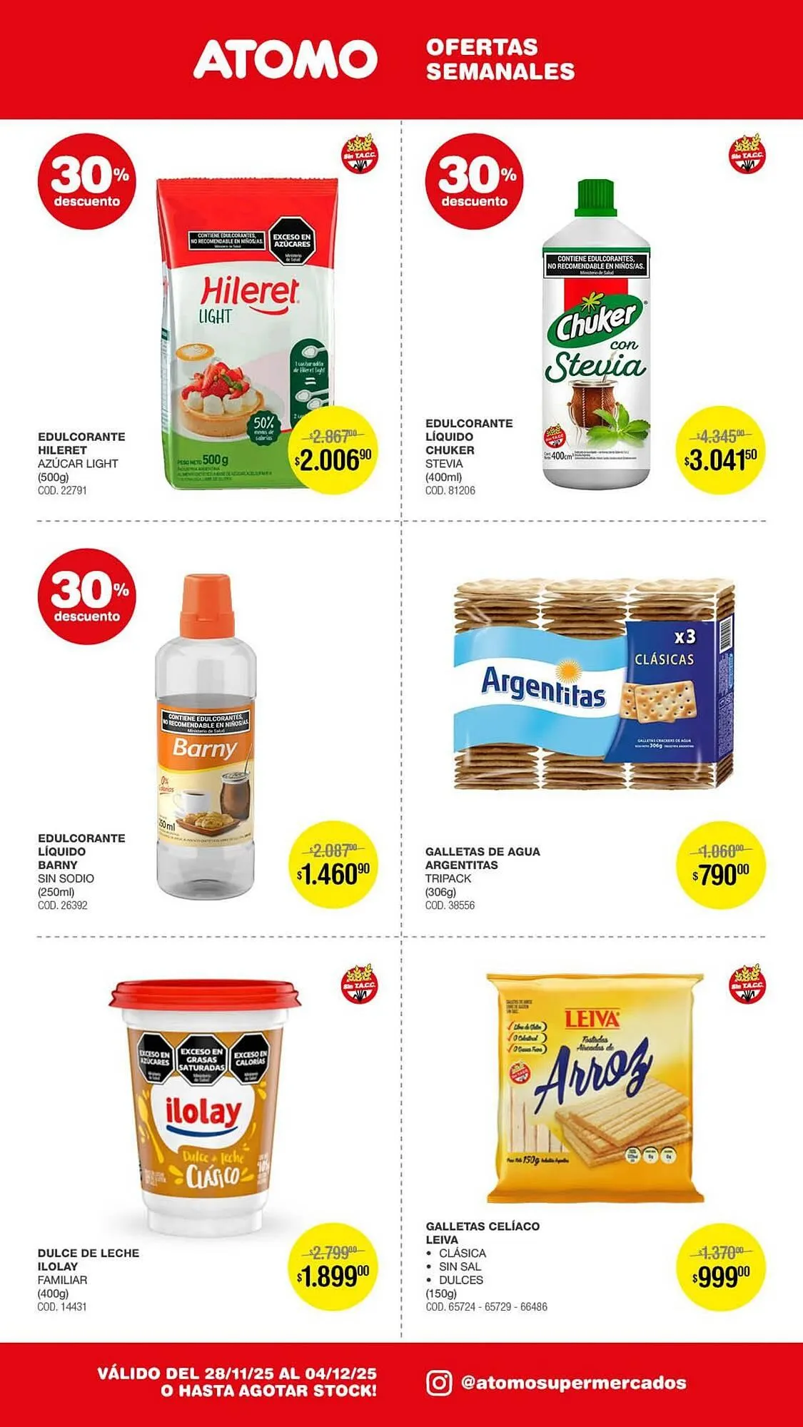 Ofertas de Catálogo Atomo Conviene 28 de noviembre al 4 de diciembre 2025 - Página 4 del catálogo