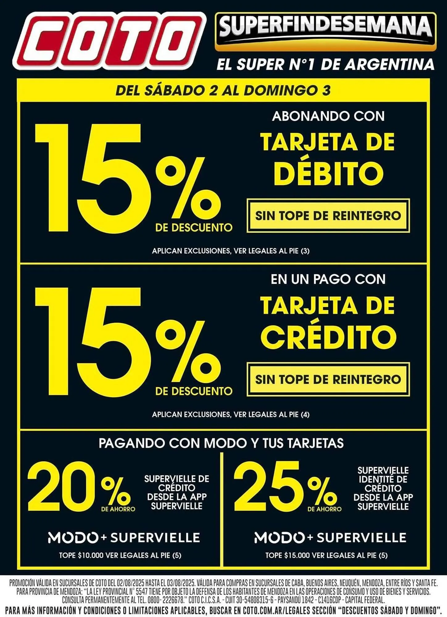 Ofertas de Catálogo Coto 2 de agosto al 3 de agosto 2025 - Página 2 del catálogo