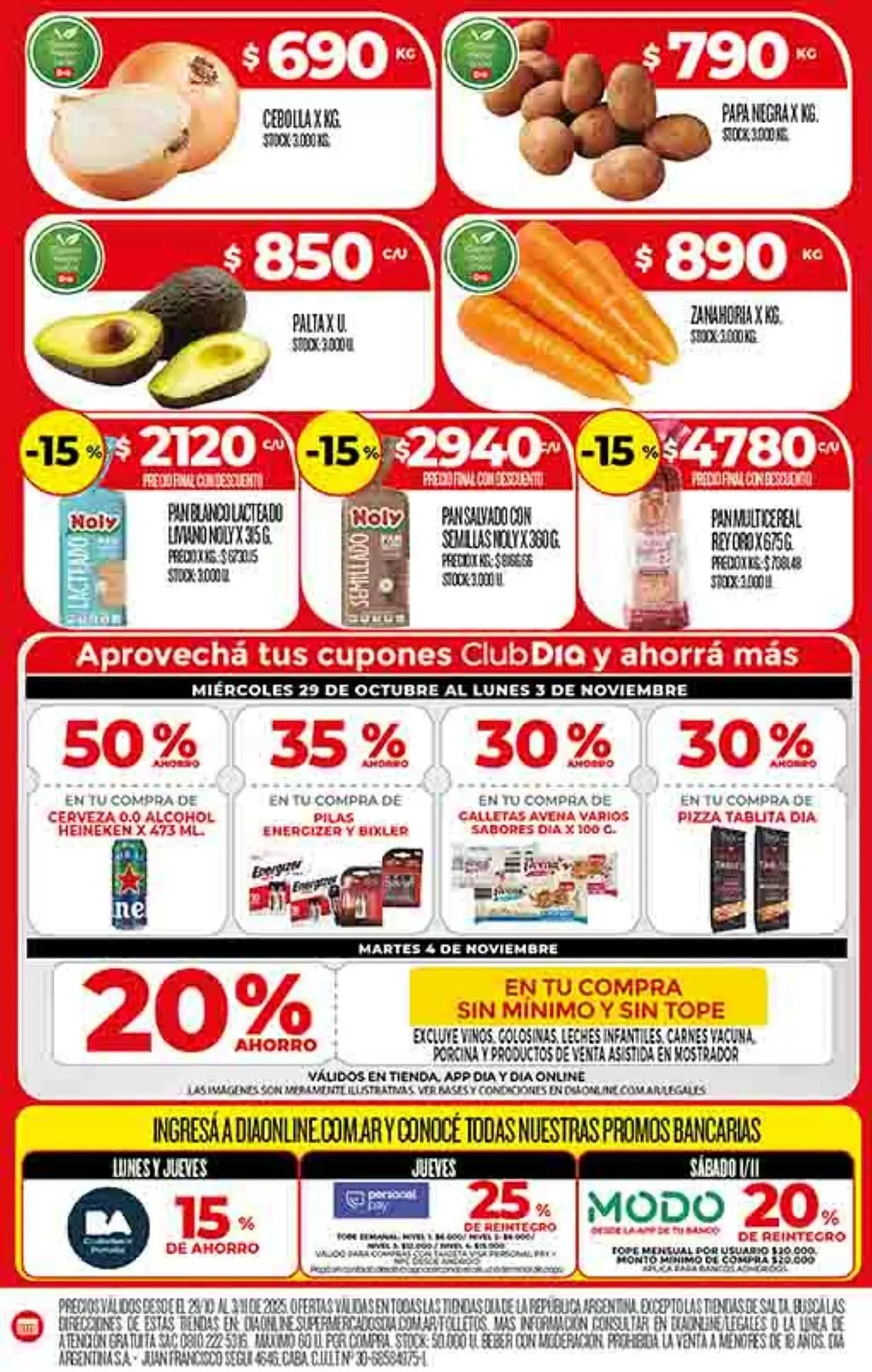 Ofertas de Folleto Supermercados DIA 28 de octubre al 3 de noviembre 2025 - Página 4 del catálogo
