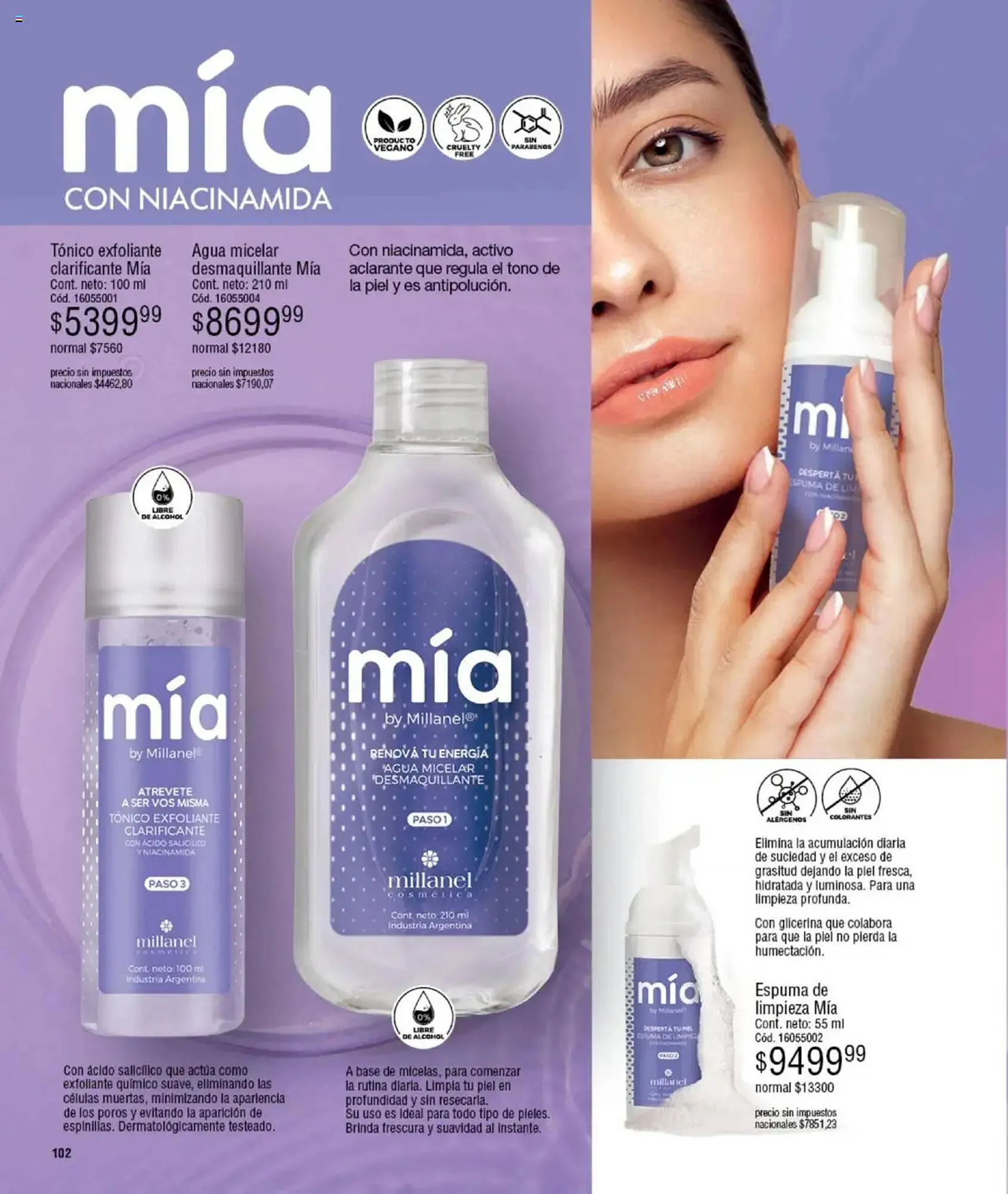 Ofertas de Catálogo Millanel Cosmética 15 de septiembre al 20 de octubre 2025 - Página 102 del catálogo