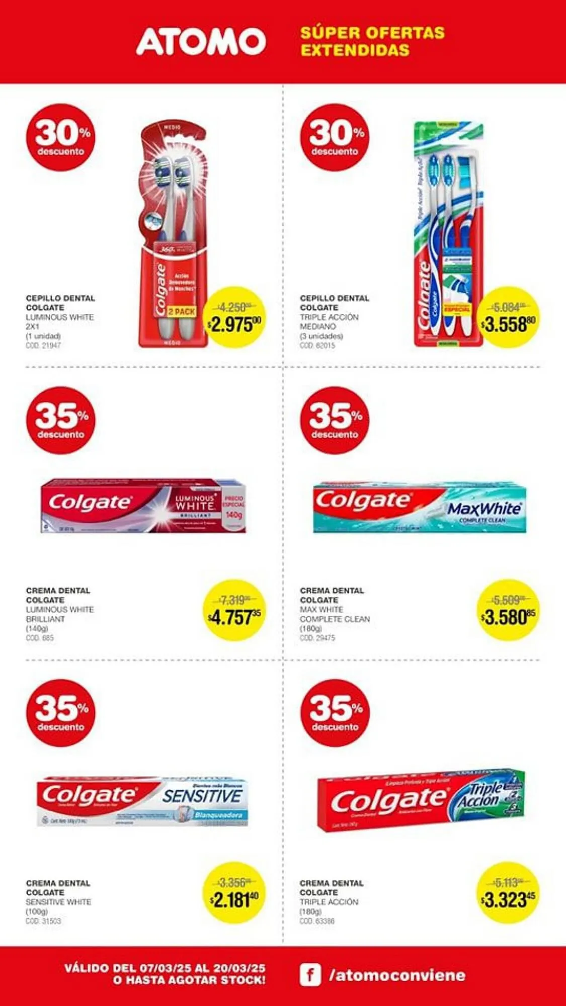 Ofertas de Catálogo Atomo Conviene 7 de marzo al 20 de marzo 2025 - Página 9 del catálogo