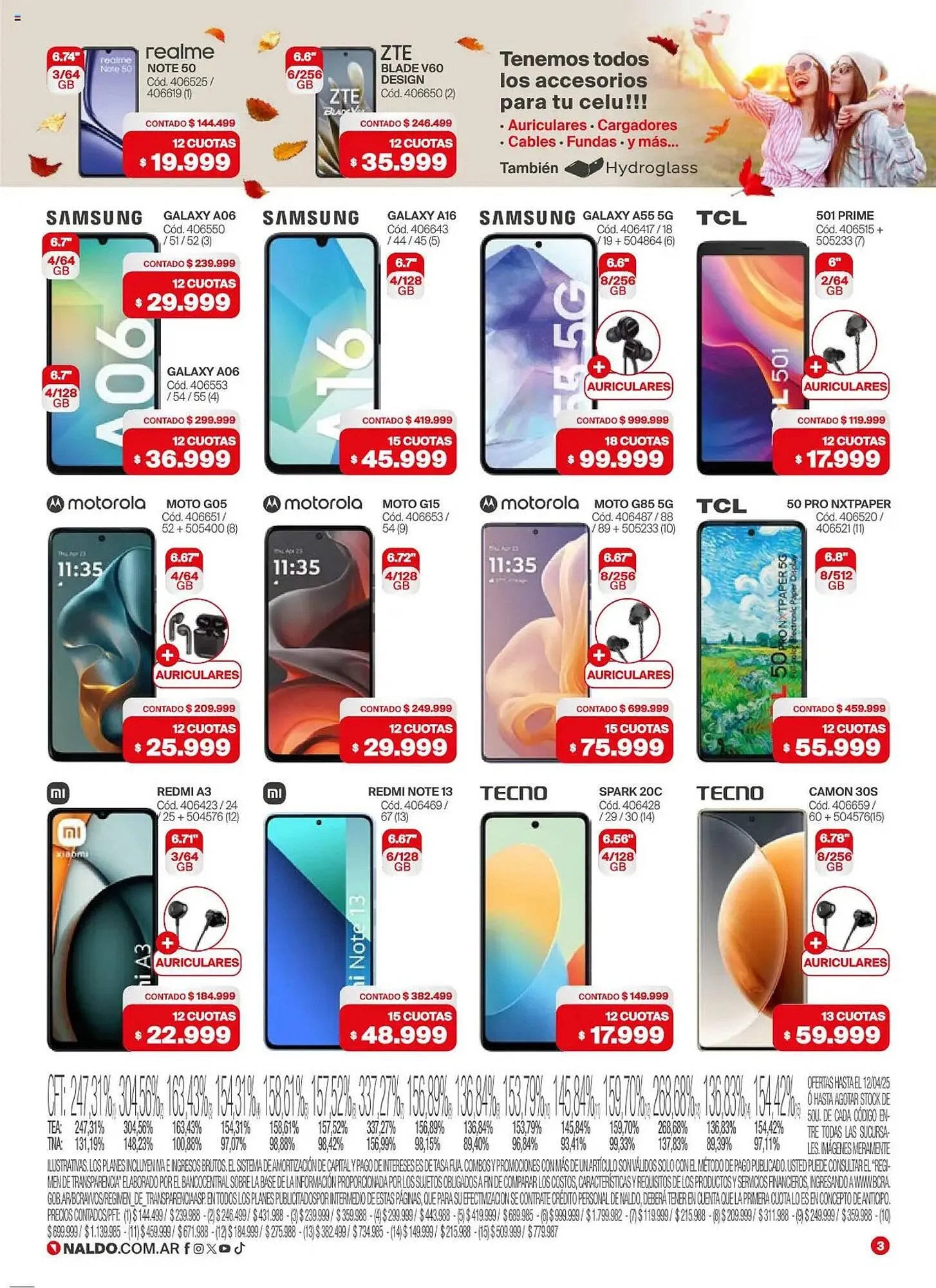 Ofertas de Catálogo Naldo Lombardi 1 de abril al 30 de abril 2025 - Página 3 del catálogo