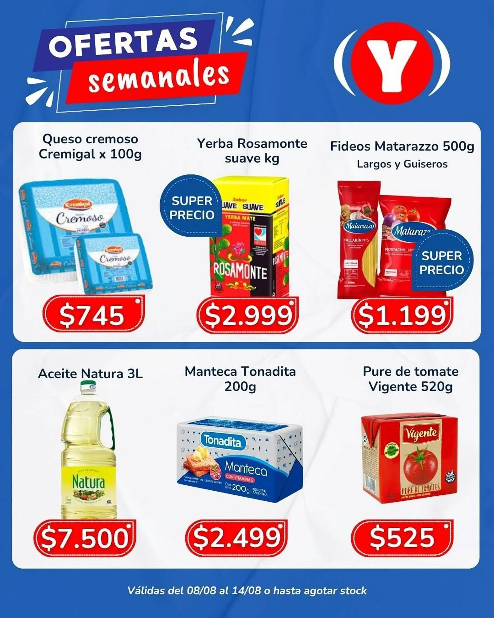 Ofertas de Catálogo Yaguane Supermercados 8 de agosto al 14 de agosto 2025 - Página 2 del catálogo