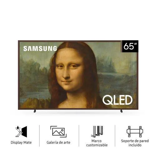 Smart TV LED 65" Samsung LS03BC 4K UHD Frame Nogal