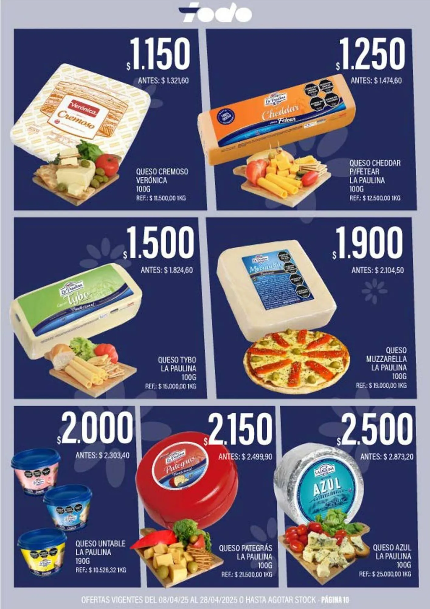 Ofertas de Catálogo Supermercados Todo 9 de abril al 28 de abril 2025 - Página 10 del catálogo