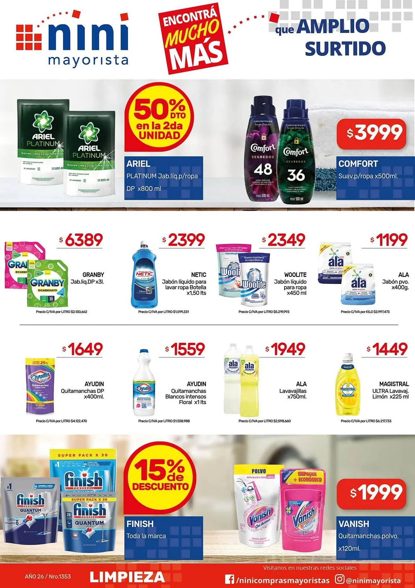 Ofertas de Catálogo Nini Mayorista 30 de marzo al 5 de abril 2026 - Página 8 del catálogo