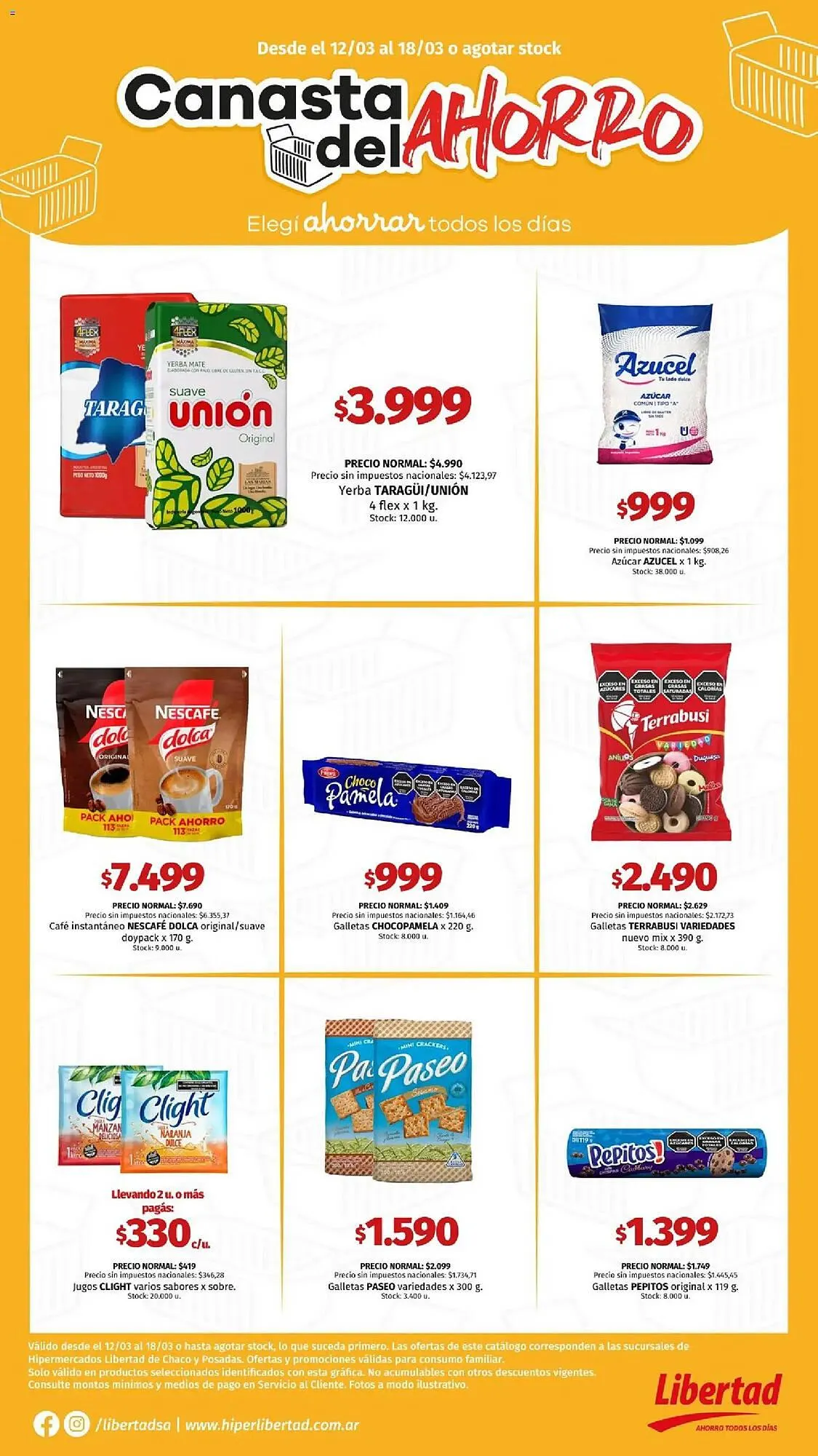 Ofertas de Catálogo Hipermercado Libertad 12 de marzo al 18 de marzo 2026 - Página 5 del catálogo
