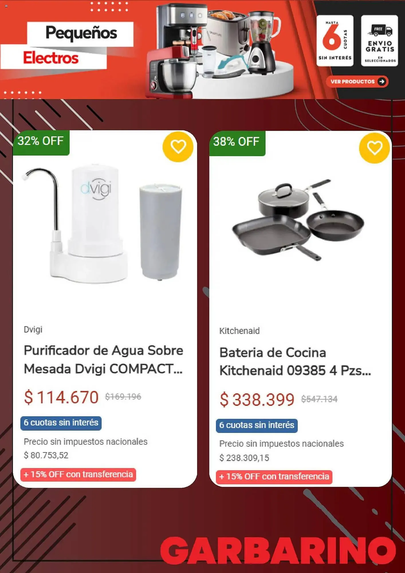 Ofertas de Catálogo Garbarino 17 de diciembre al 21 de enero 2026 - Página 5 del catálogo