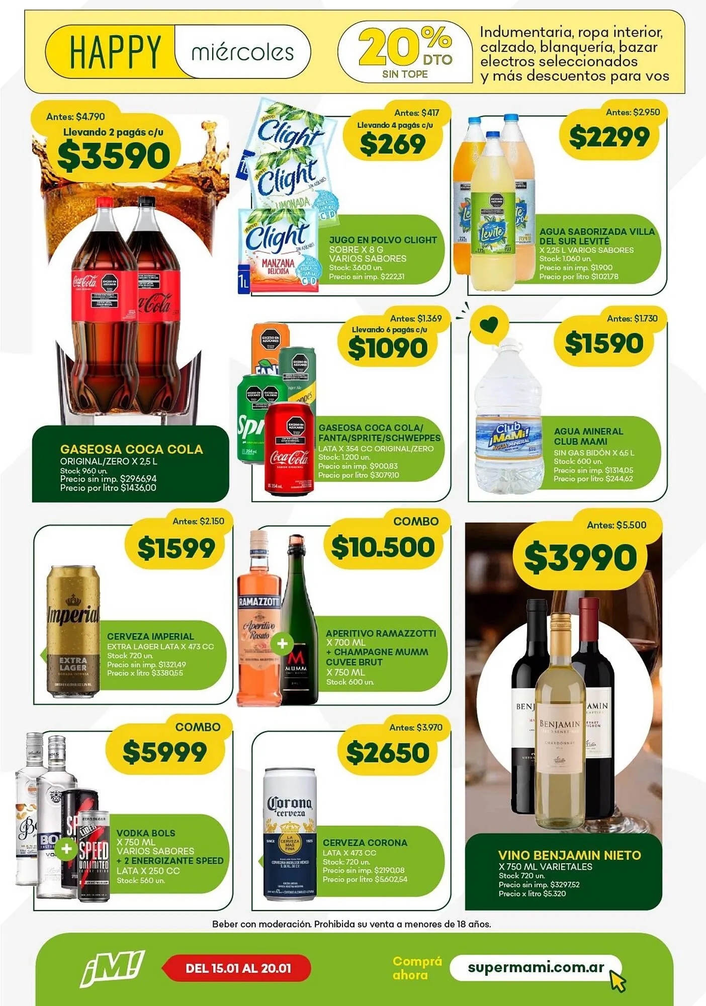 Ofertas de Catálogo Super MAMI 14 de enero al 20 de enero 2026 - Página 12 del catálogo