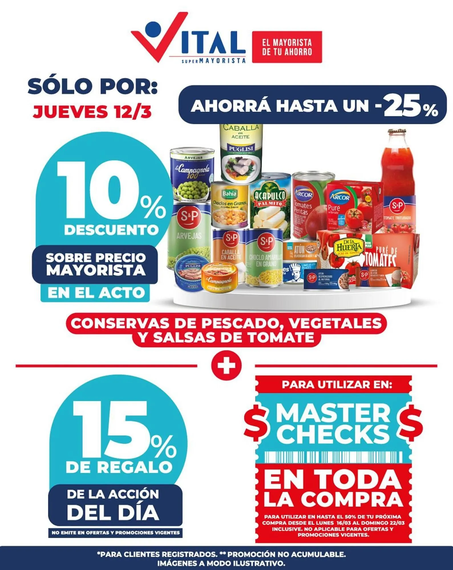 Ofertas de Catálogo Supermayorista Vital 12 de marzo al 22 de marzo 2026 - Página 3 del catálogo