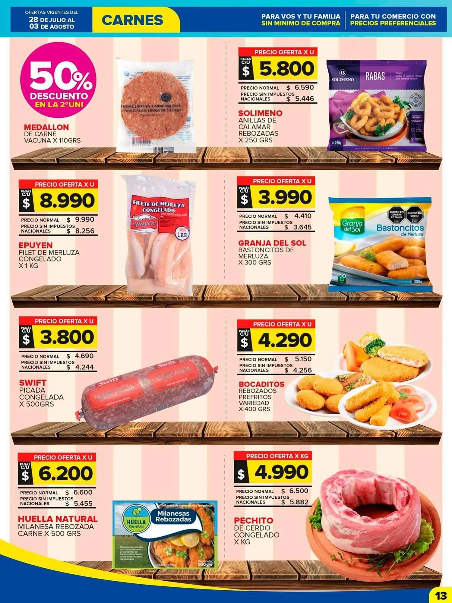 Ofertas de Catálogo Carrefour Maxi 28 de julio al 3 de agosto 2025 - Página 13 del catálogo
