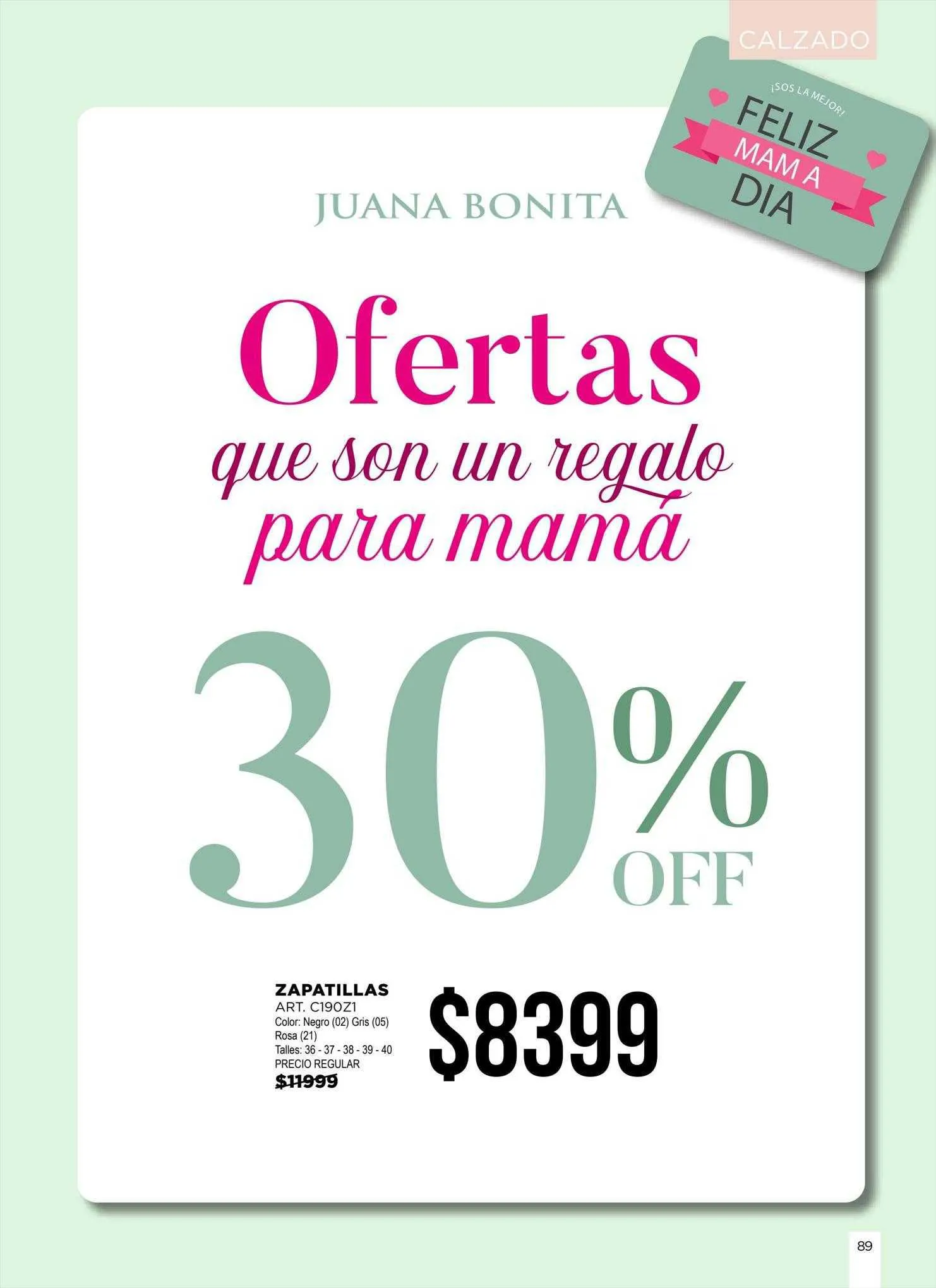 Ofertas de Catálogo Juana Bonita 30 de agosto al 10 de septiembre 2023 - Página 89 del catálogo