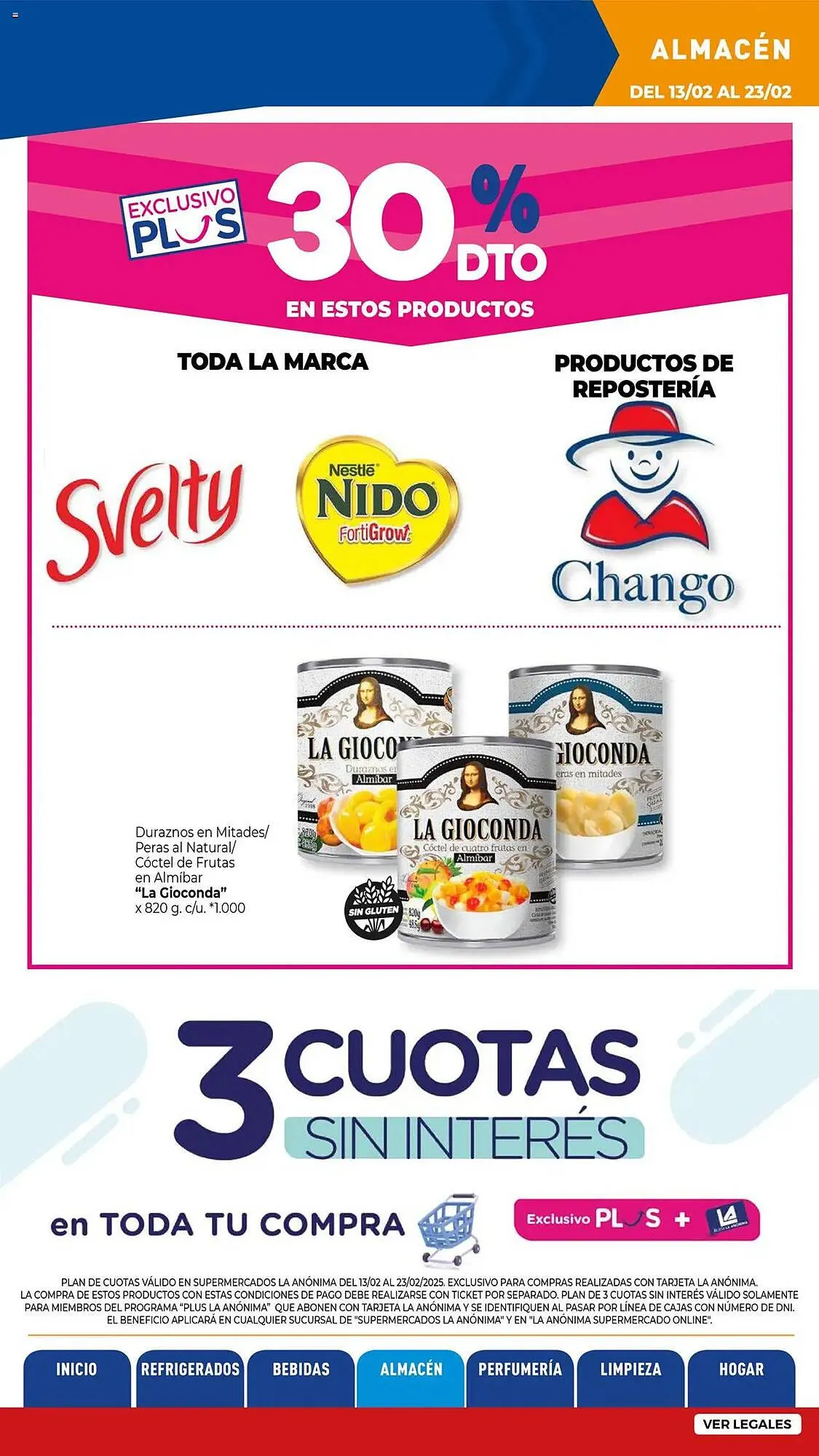 Ofertas de Catálogo La Anonima 13 de febrero al 23 de febrero 2025 - Página 20 del catálogo
