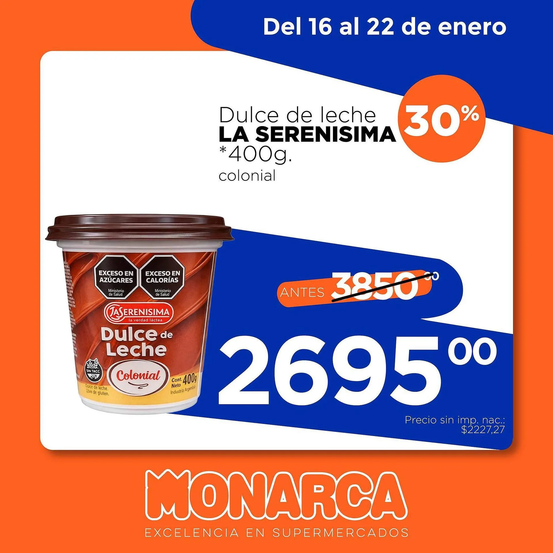 Ofertas de Catálogo Supermercados Monarca 16 de enero al 22 de enero 2026 - Página 2 del catálogo