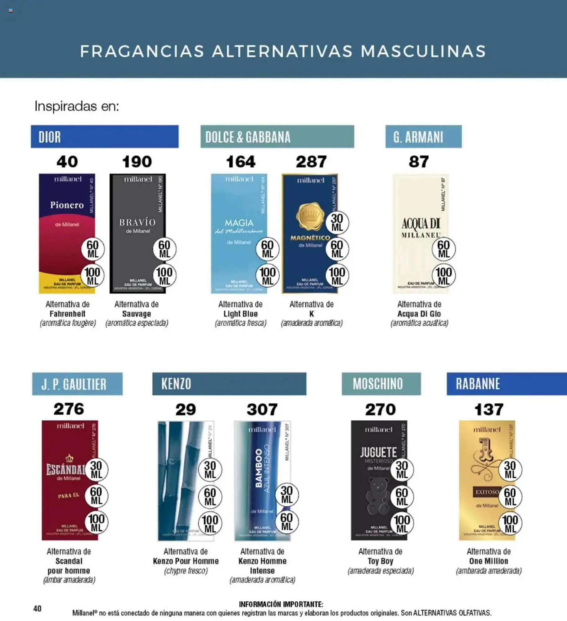 Ofertas de Catálogo Millanel Cosmética 23 de junio al 21 de julio 2025 - Página 40 del catálogo