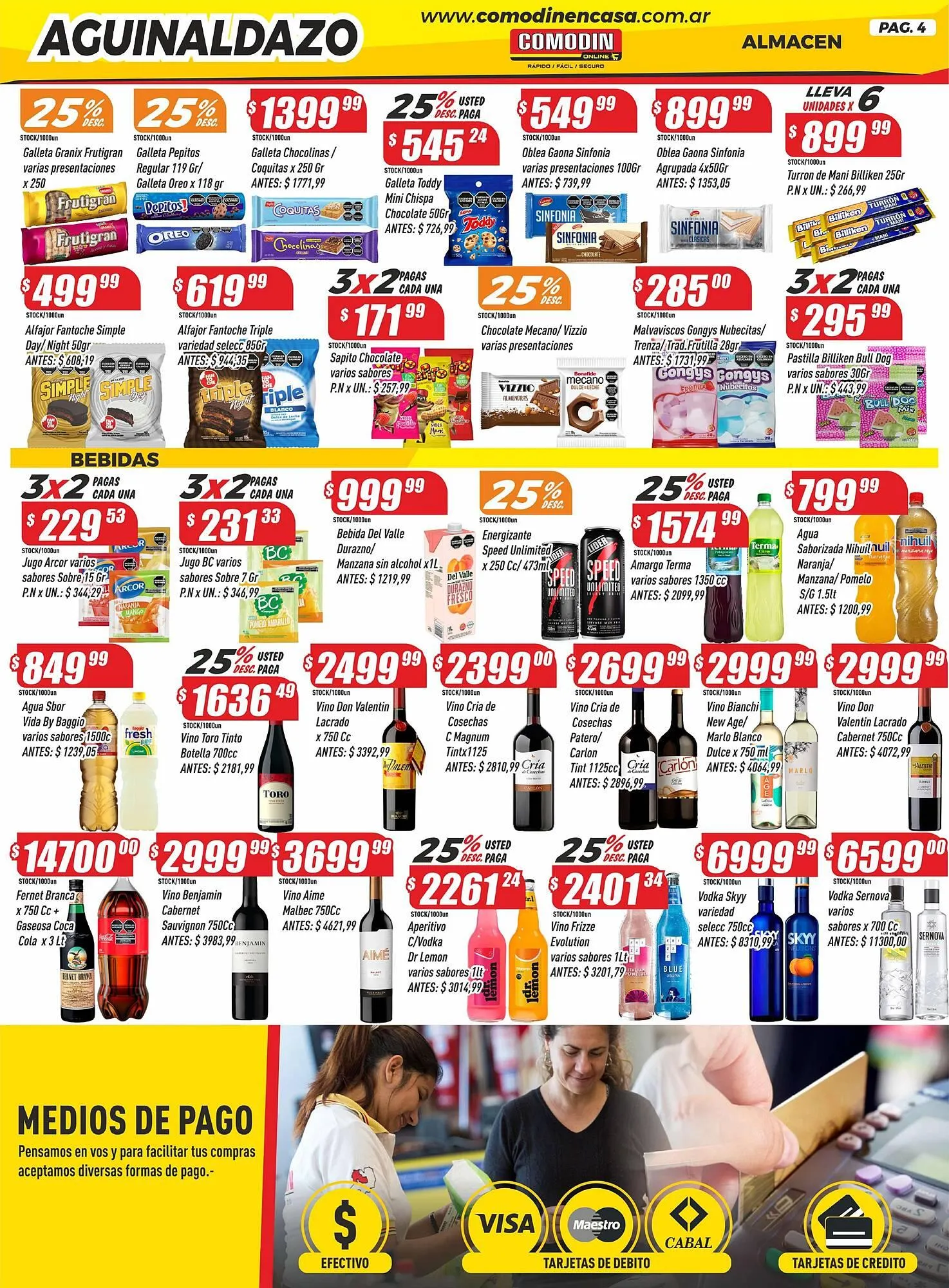 Ofertas de Catálogo Supermercados Comodin 23 de junio al 3 de julio 2025 - Página 4 del catálogo