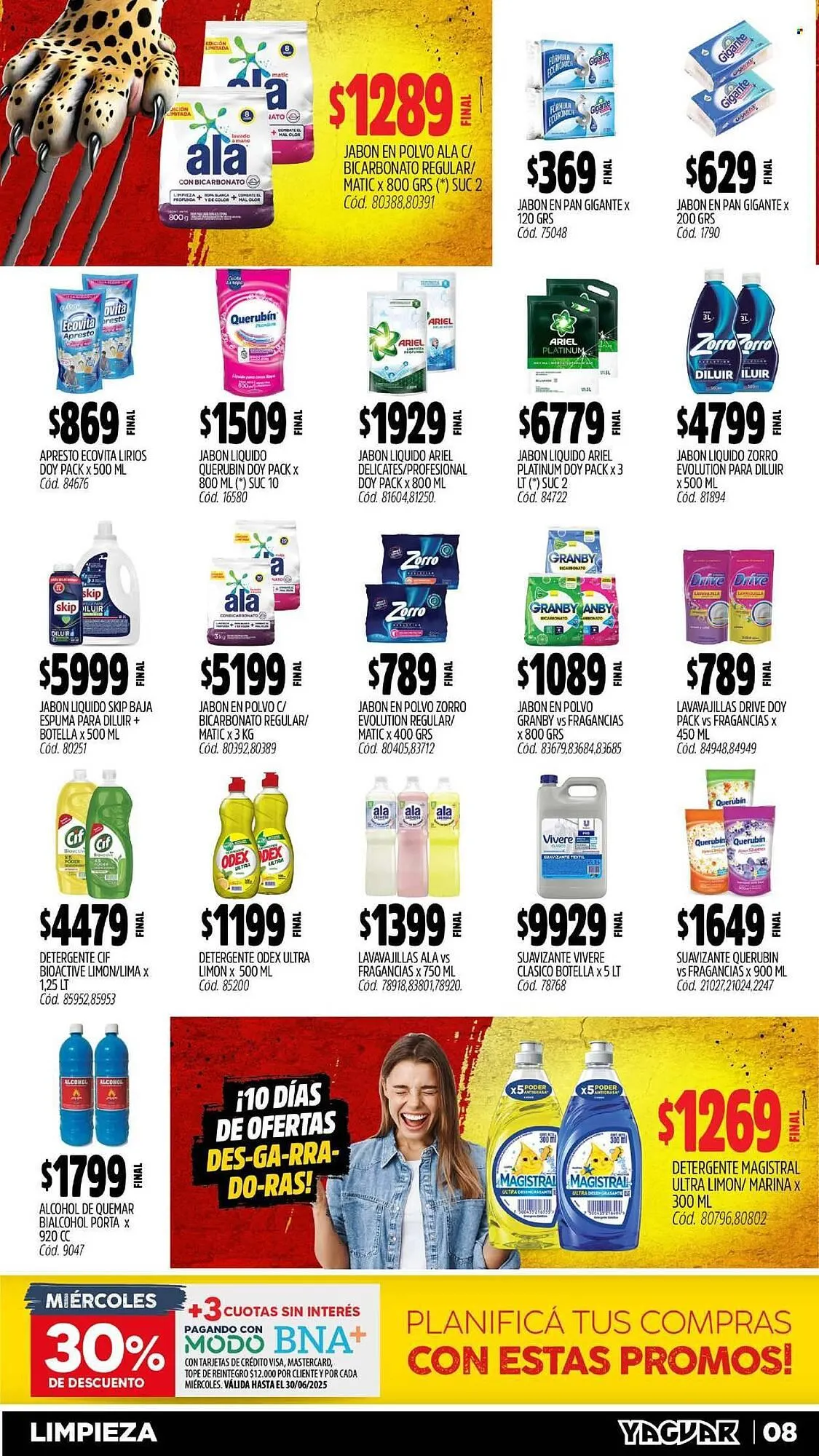 Ofertas de Catálogo Supermercados Yaguar 5 de mayo al 11 de mayo 2025 - Página 8 del catálogo
