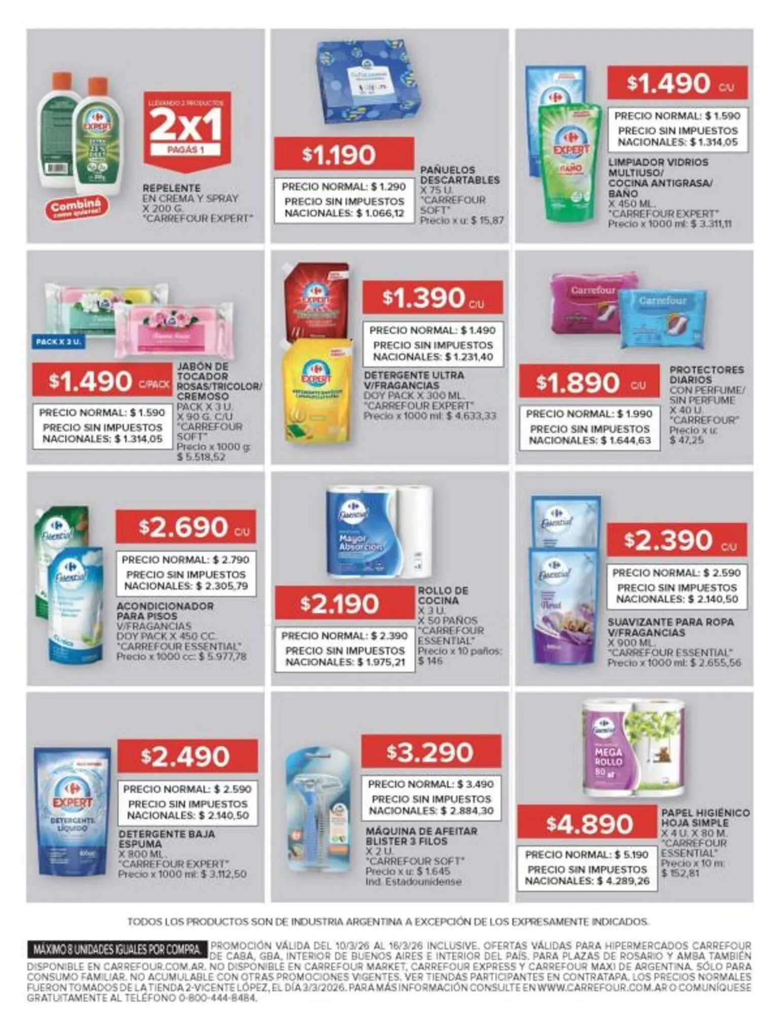 Ofertas de Catálogo Carrefour 10 de marzo al 17 de marzo 2026 - Página 11 del catálogo