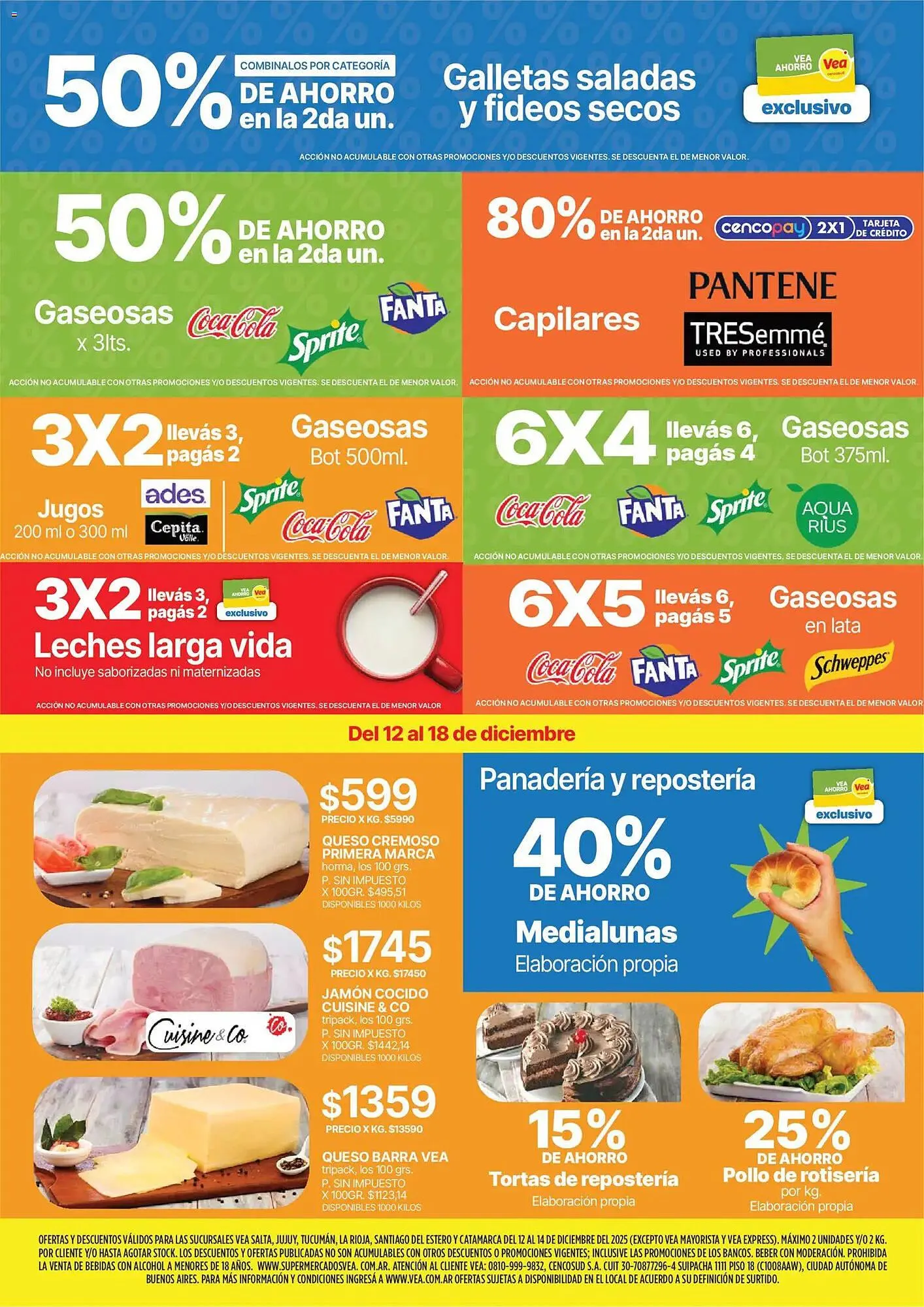 Ofertas de Catálogo Supermercados Vea 12 de diciembre al 14 de diciembre 2025 - Página 2 del catálogo