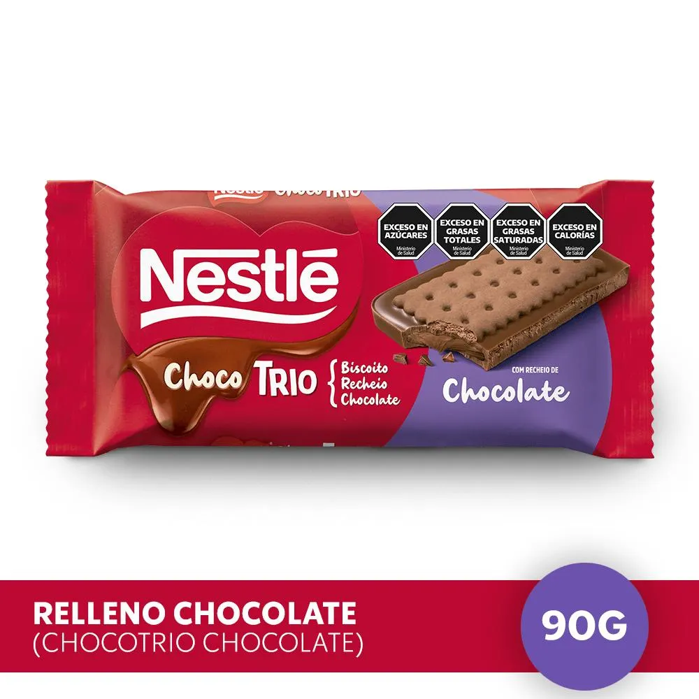 Choco Trio Chocolate Nestlé x 90 Gr.