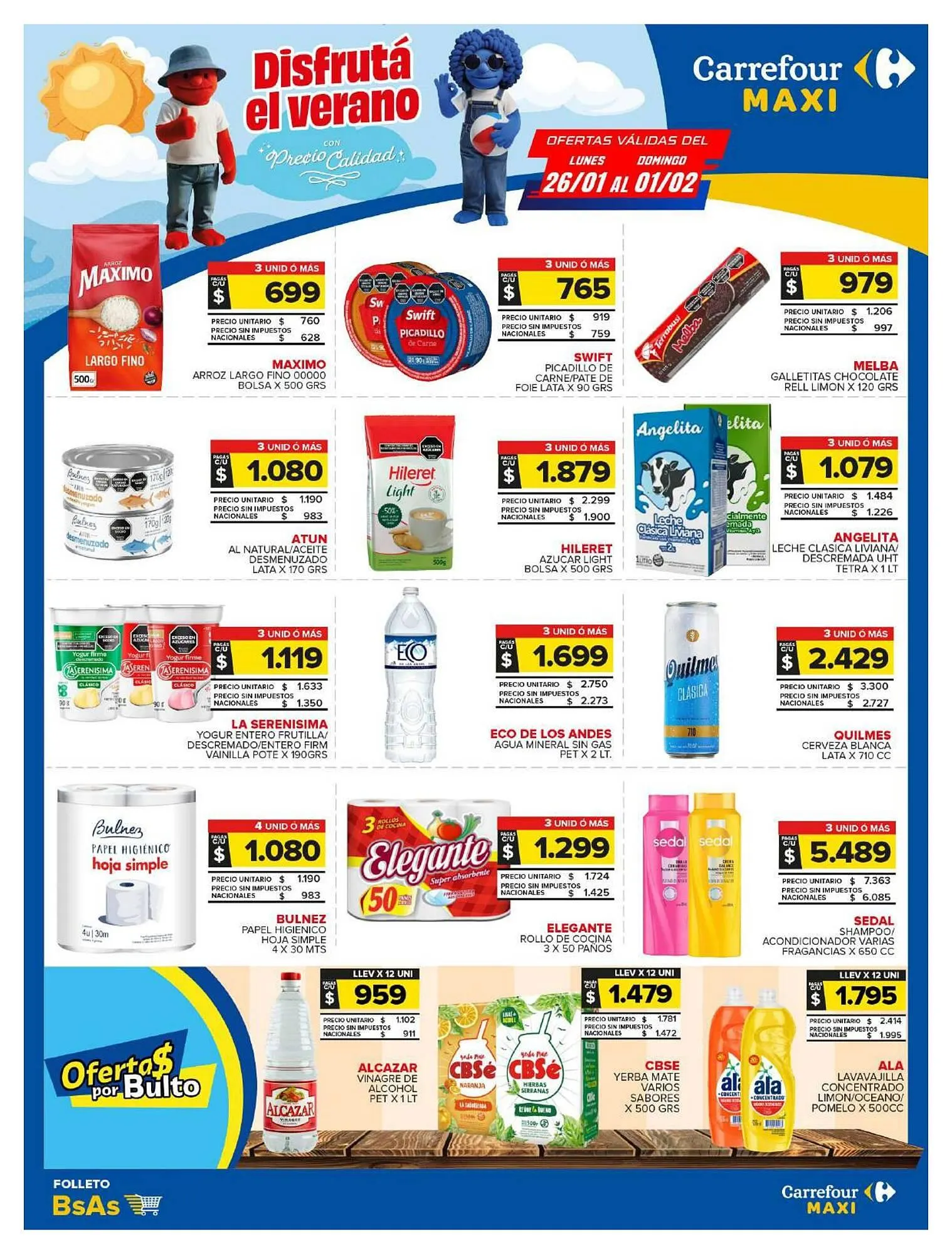 Folleto Carrefour Maxi - 1